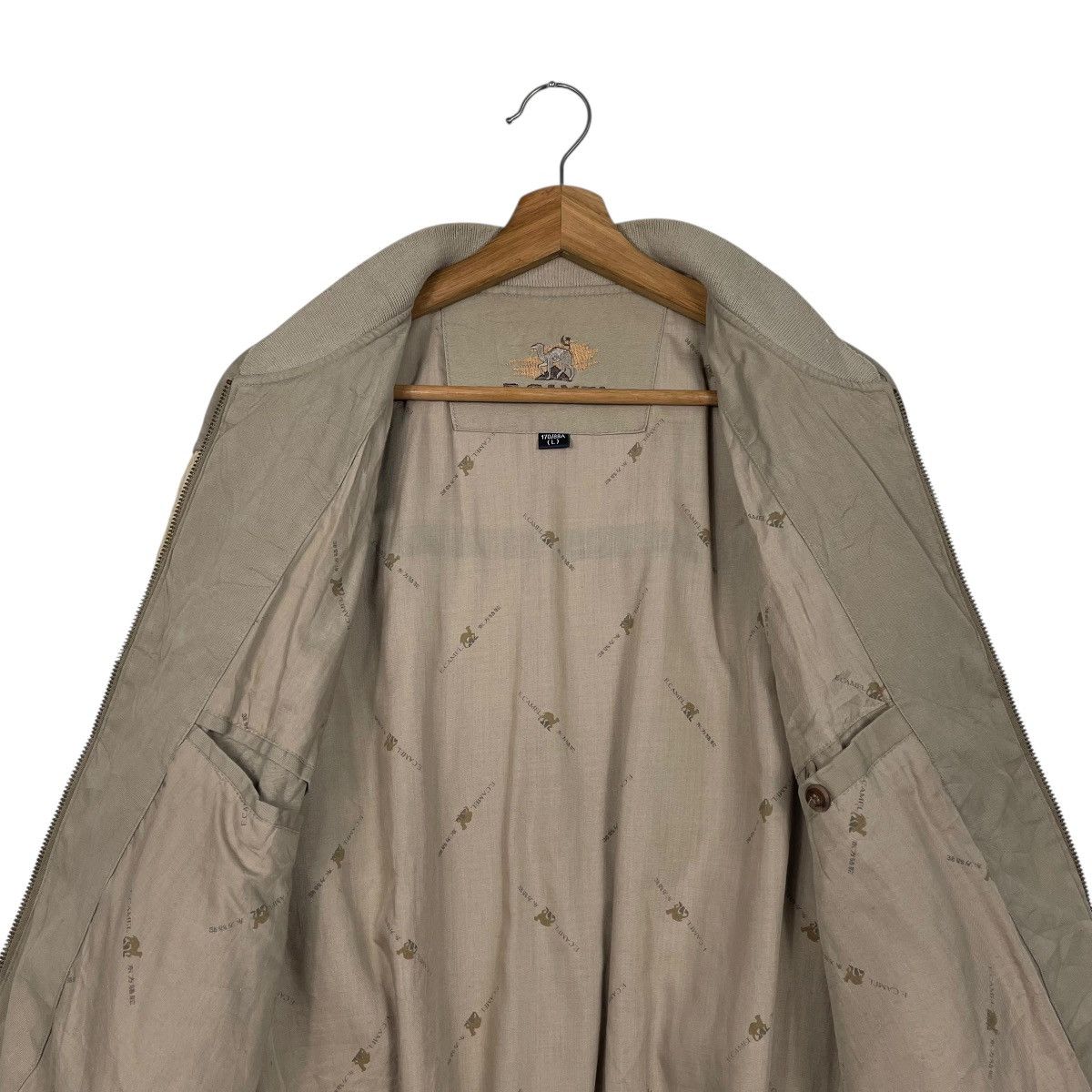 Japanese Brand E. Camel Bomber Jacket Size US L / EU 52-54 / 3 - 12 Thumbnail