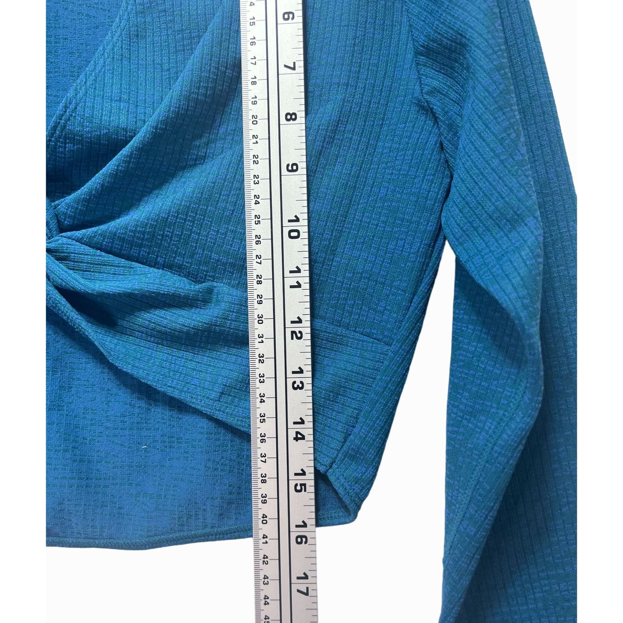 Other JoyLab - Women's Wear 2 Ways Long Sleeve Crop Top - Blue - X Size XXL / US 16-18 / IT 52-54 - 7 Thumbnail