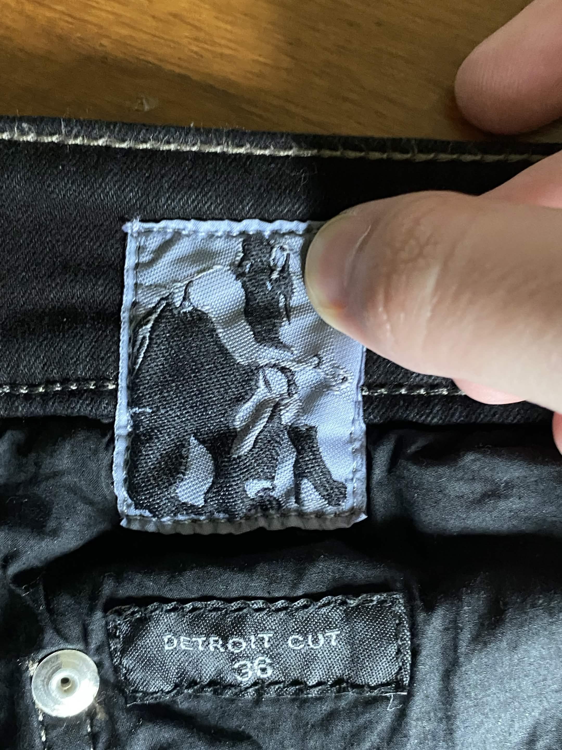 Rick Owens Rick Owens Detroit Cut Destroyed/Slashed Black Denim Size US 36 / EU 52 - 8 Thumbnail