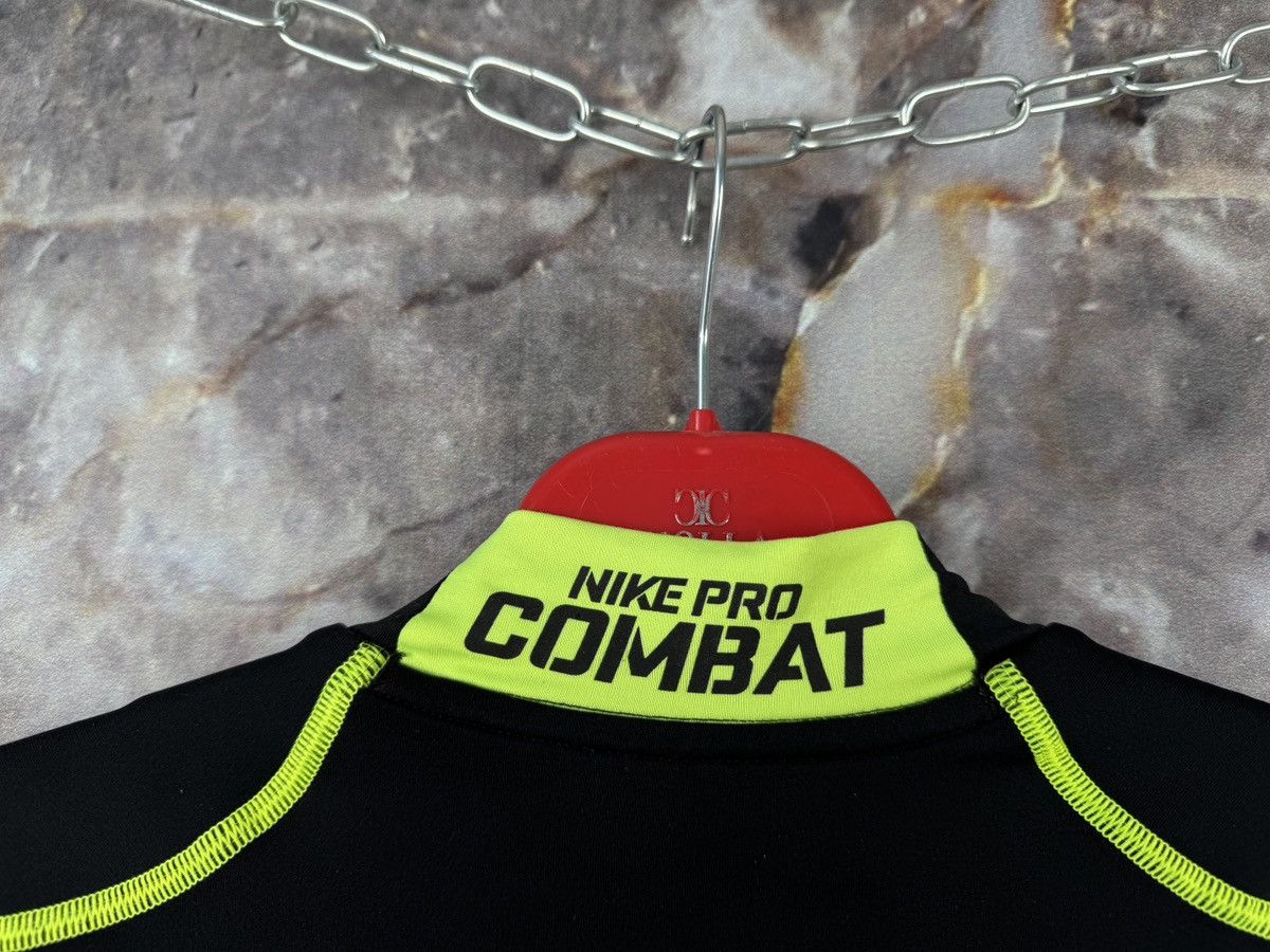 Nike Nike Pro Combat Dri - Fit Compression Long Sleeve Shirt Size US S / EU 44-46 / 1 - 14 Thumbnail