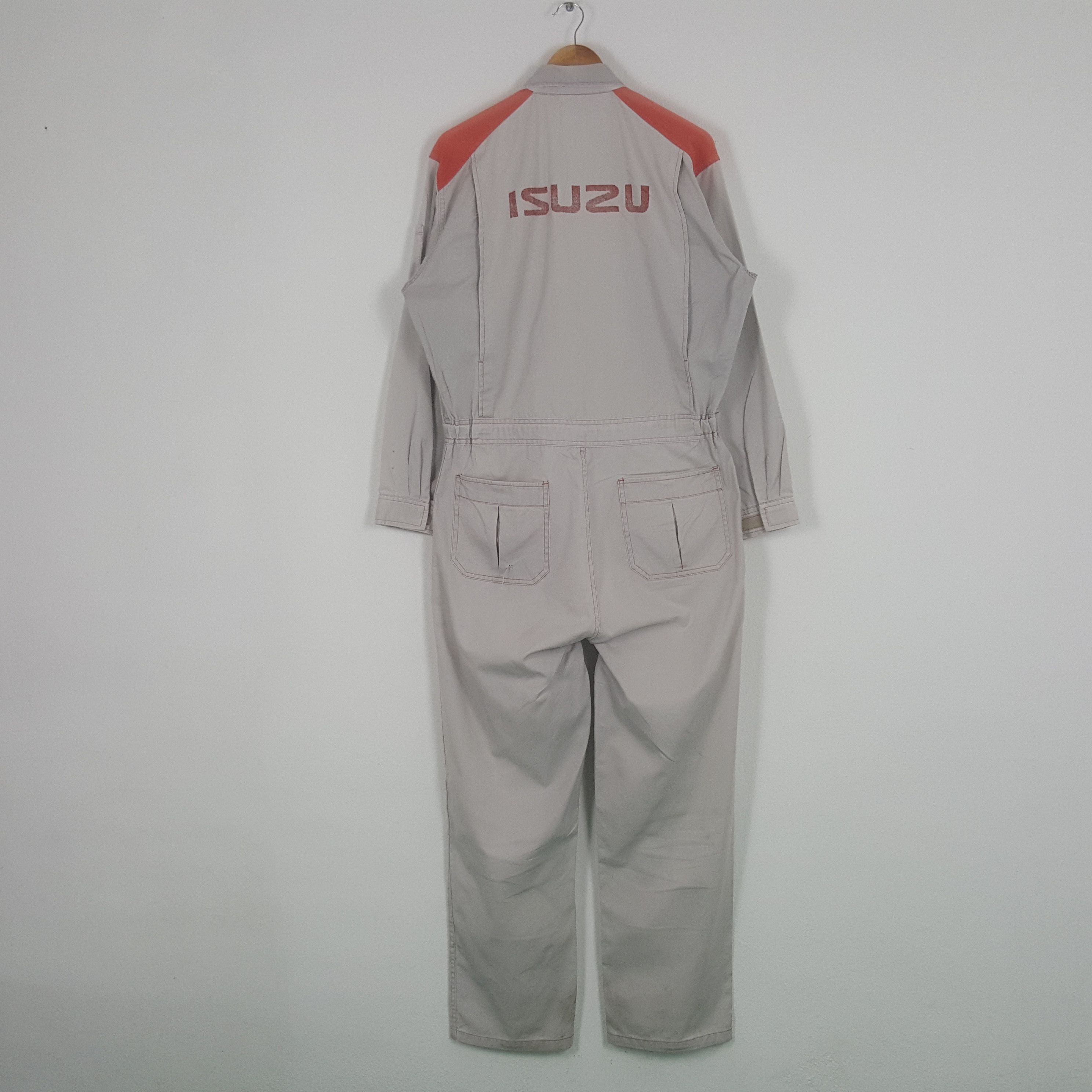 Vintage Isuzu Japanese Racing Team Coverall Jacket