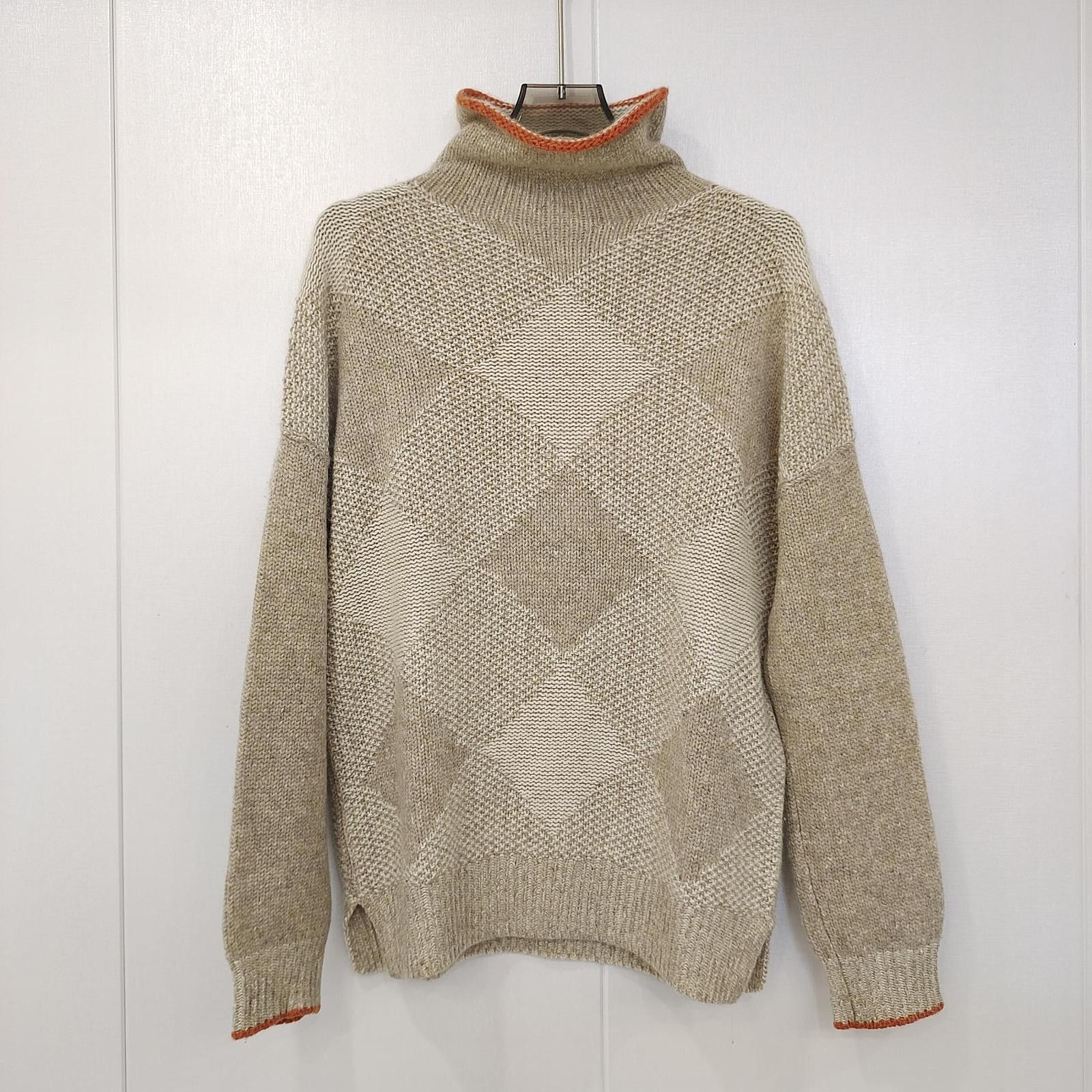 Loro Piana Loro Piana Argyle Cashmere Turtleneck Sweater Size 38 Size XS / US 0-2 / IT 36-38 - 1 Thumbnail