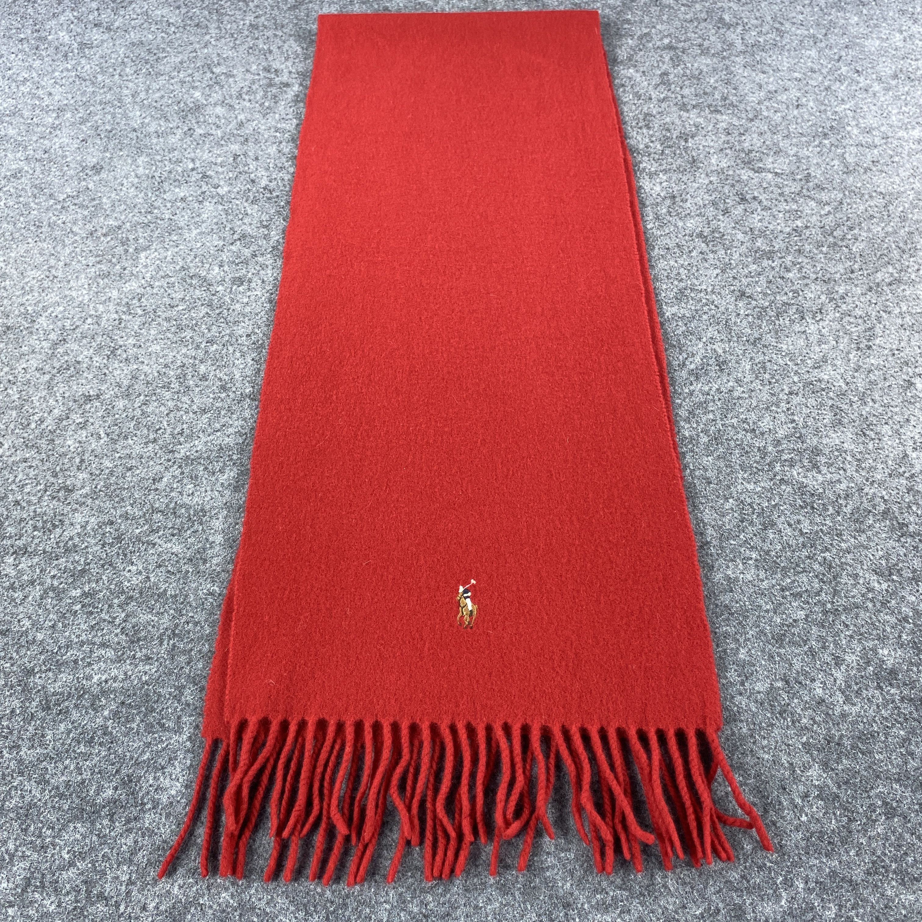 Polo Ralph Lauren × Vintage Polo Ralph Lauren Scarf # Muffler # Neckwear # D438 Size ONE SIZE - 3 Thumbnail