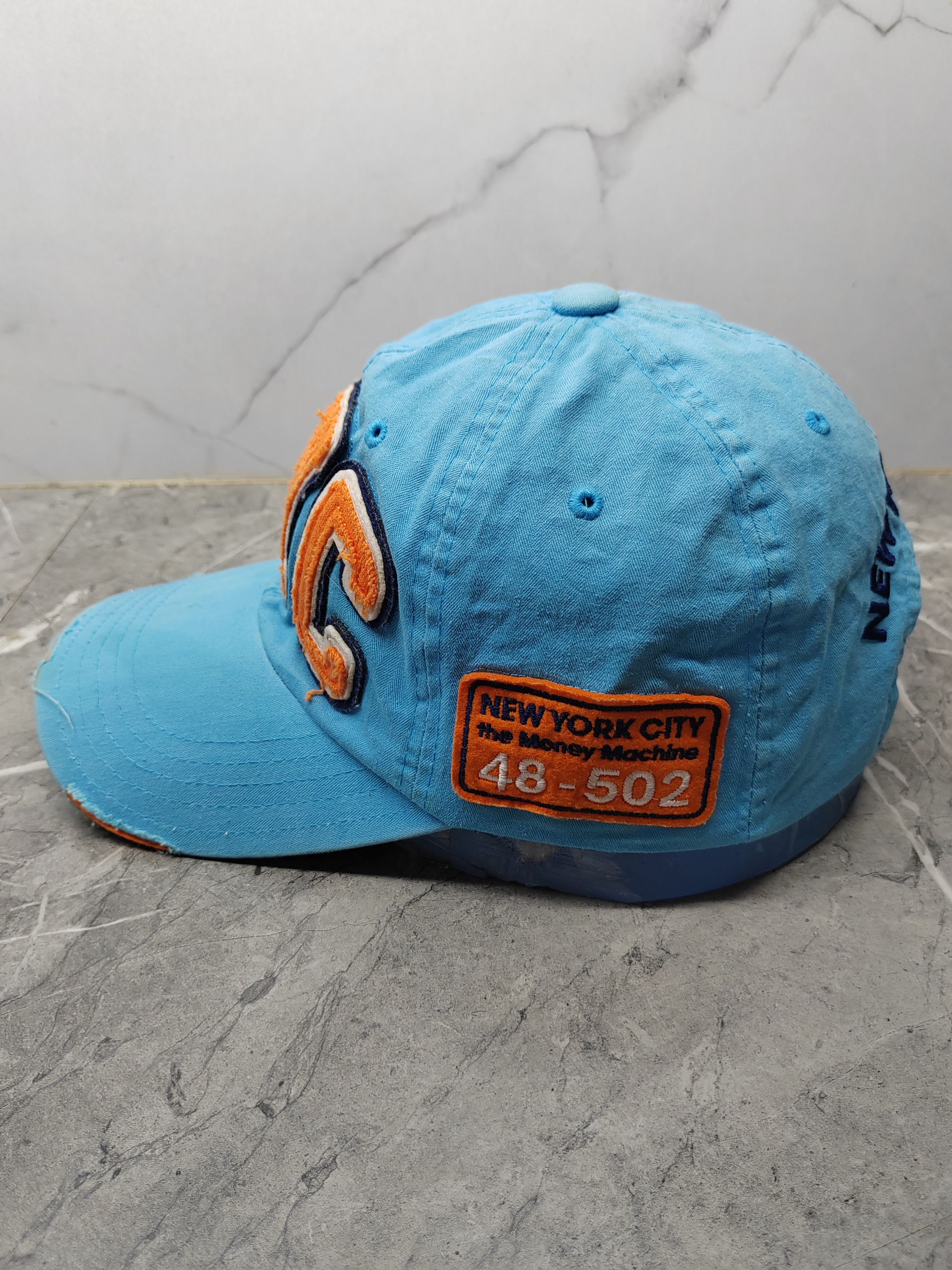 Vintage Vintage NYC Distressed Style Cap Hat Size ONE SIZE - 4 Thumbnail