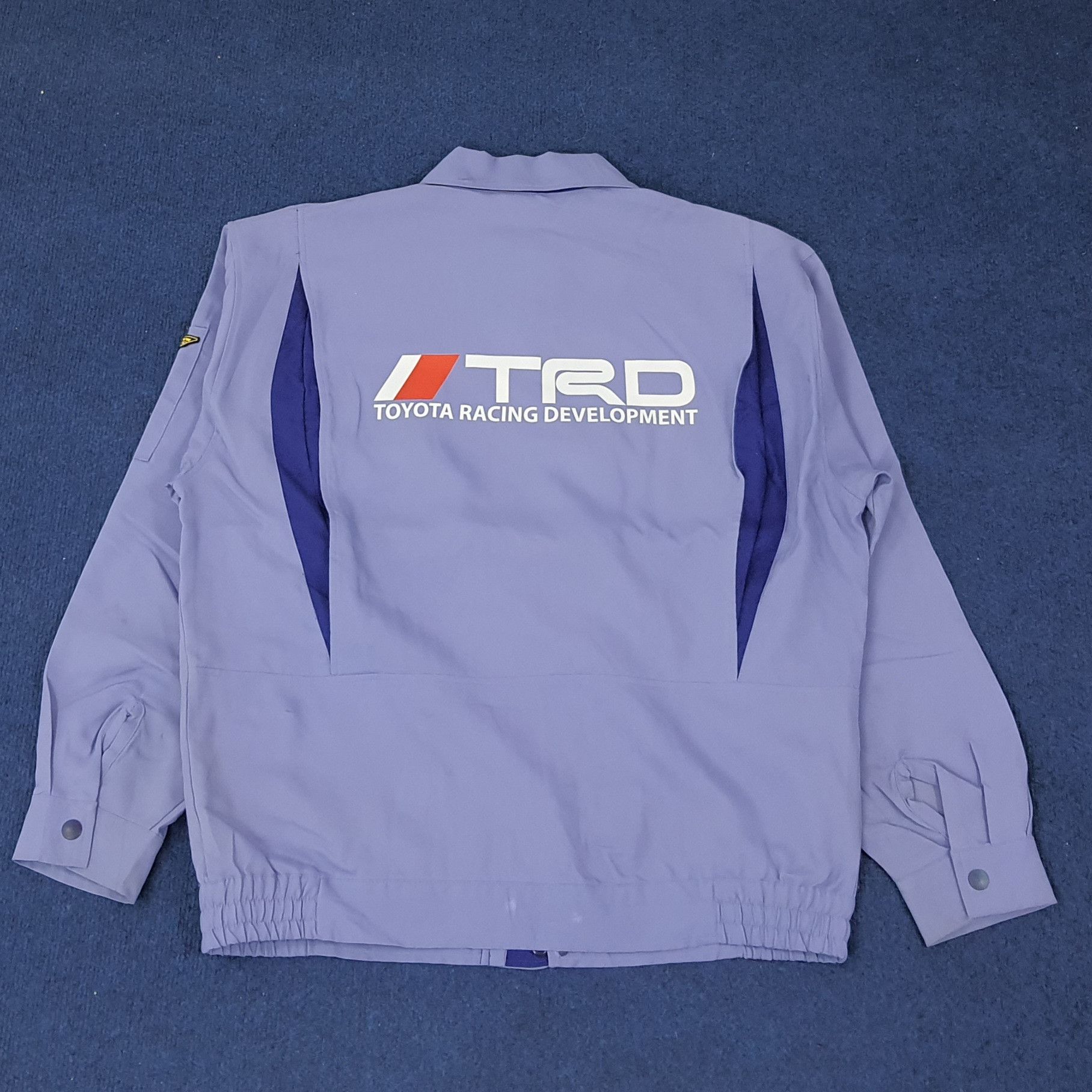 Japanese Brand × Vintage Vintage TRD Toyota Racing Motorsports Jacket C222N13 Size US L / EU 52-54 / 3 - 1 Thumbnail
