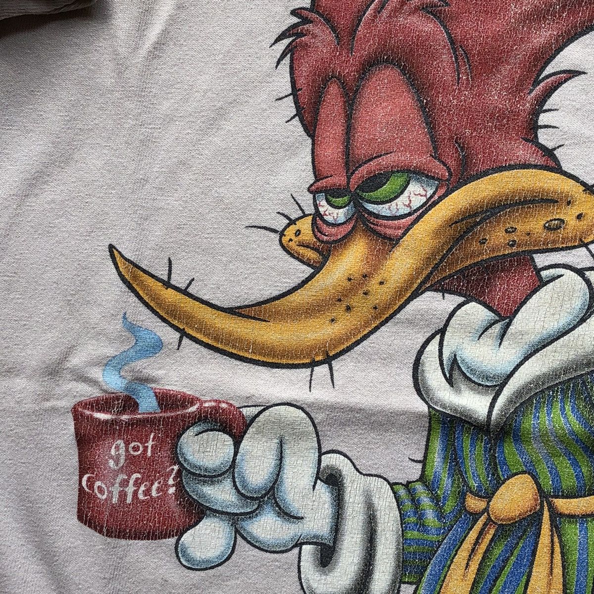 Vintage vintage y2k universal studios woody woodpecker "got coffee?" Size US L / EU 52-54 / 3 - 4 Thumbnail