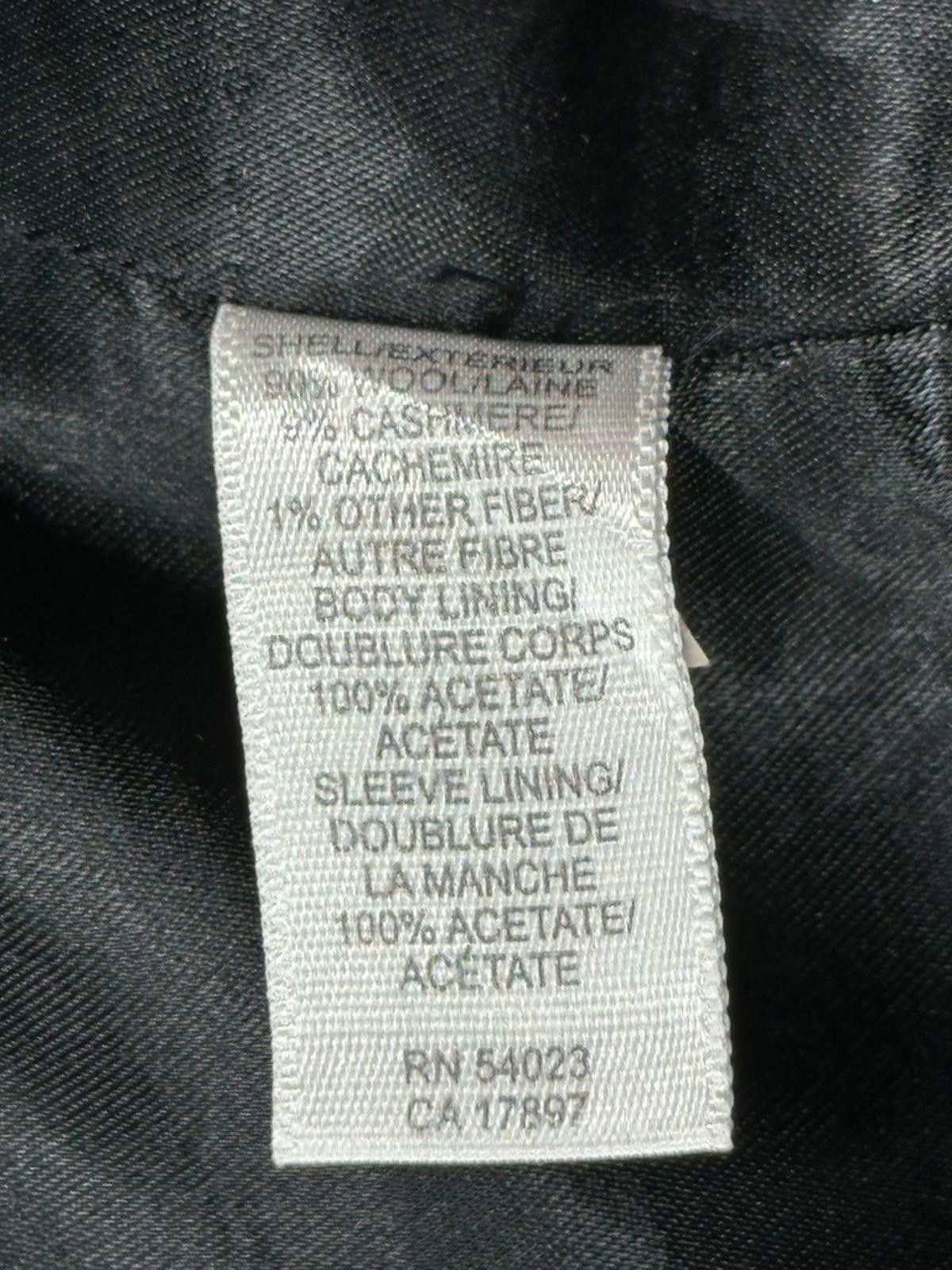 Banana Republic Banana Republic Vintage Wool/Cashmere Modern Jacket Gray 44R Size 44R - 9 Thumbnail