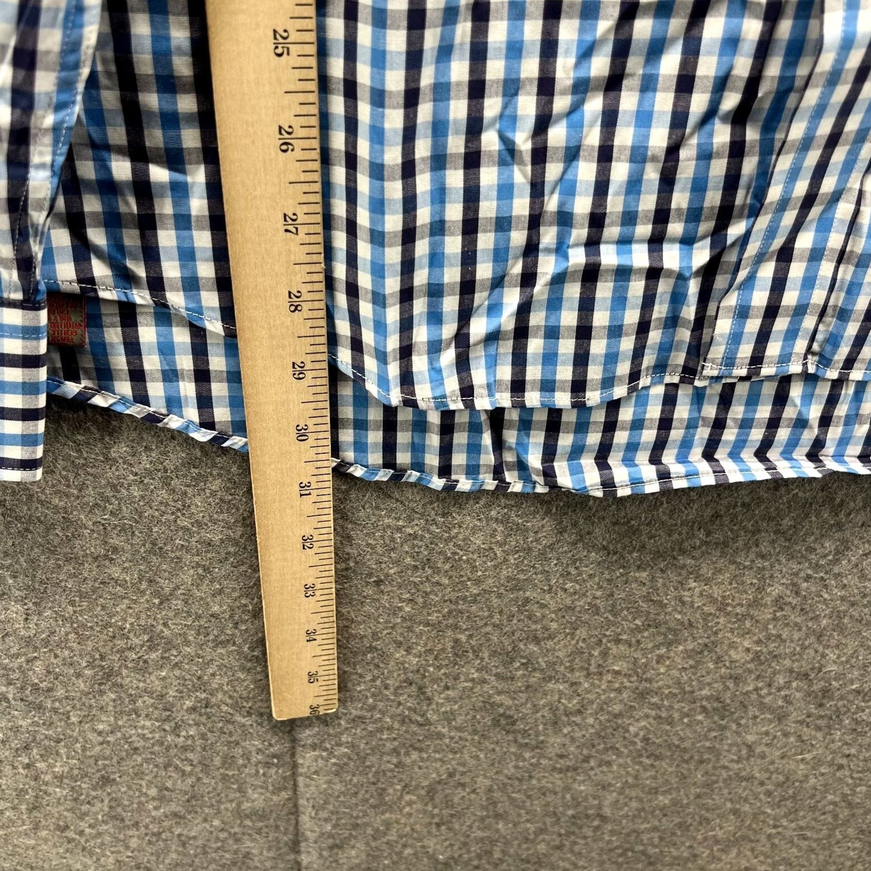 Vintage Pennington & Bailes Shirt Men XL Check Blue Button-Down New Vintage Casual Logo Check N/A Size US XL / EU 56 / 4 - 6 Thumbnail