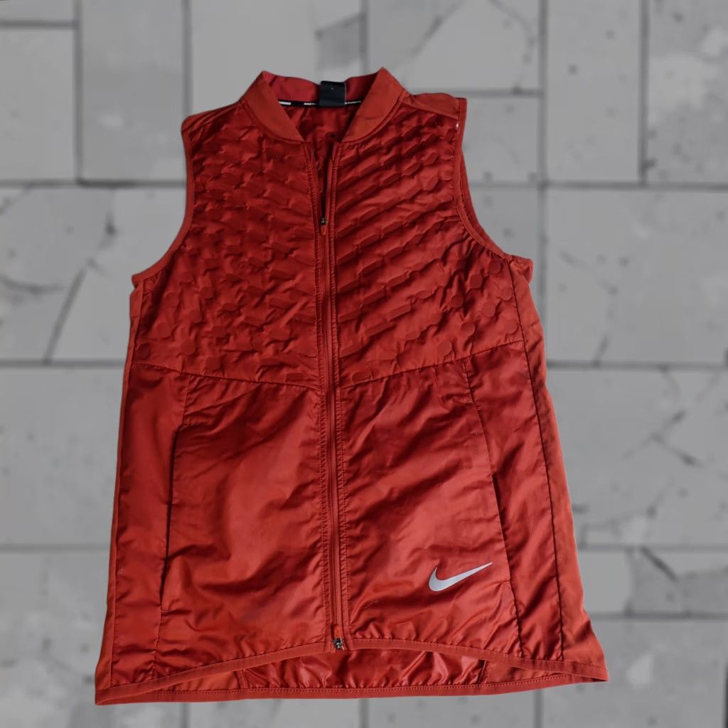Nike Nike AeroLoft Vest Jacket Windbreaker Blue XS S Logo Full Zip Mens Size US S / EU 44-46 / 1 - 1 Thumbnail