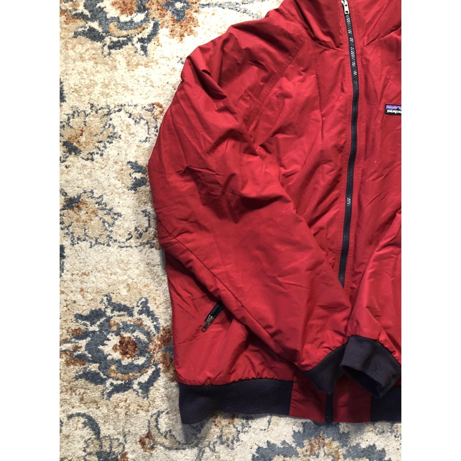 Patagonia Patagonia Jacket Mens XXL Red Bomber Synchilla Fleece Lined Full Zip Size US XXL / EU 58 / 5 - 3 Thumbnail