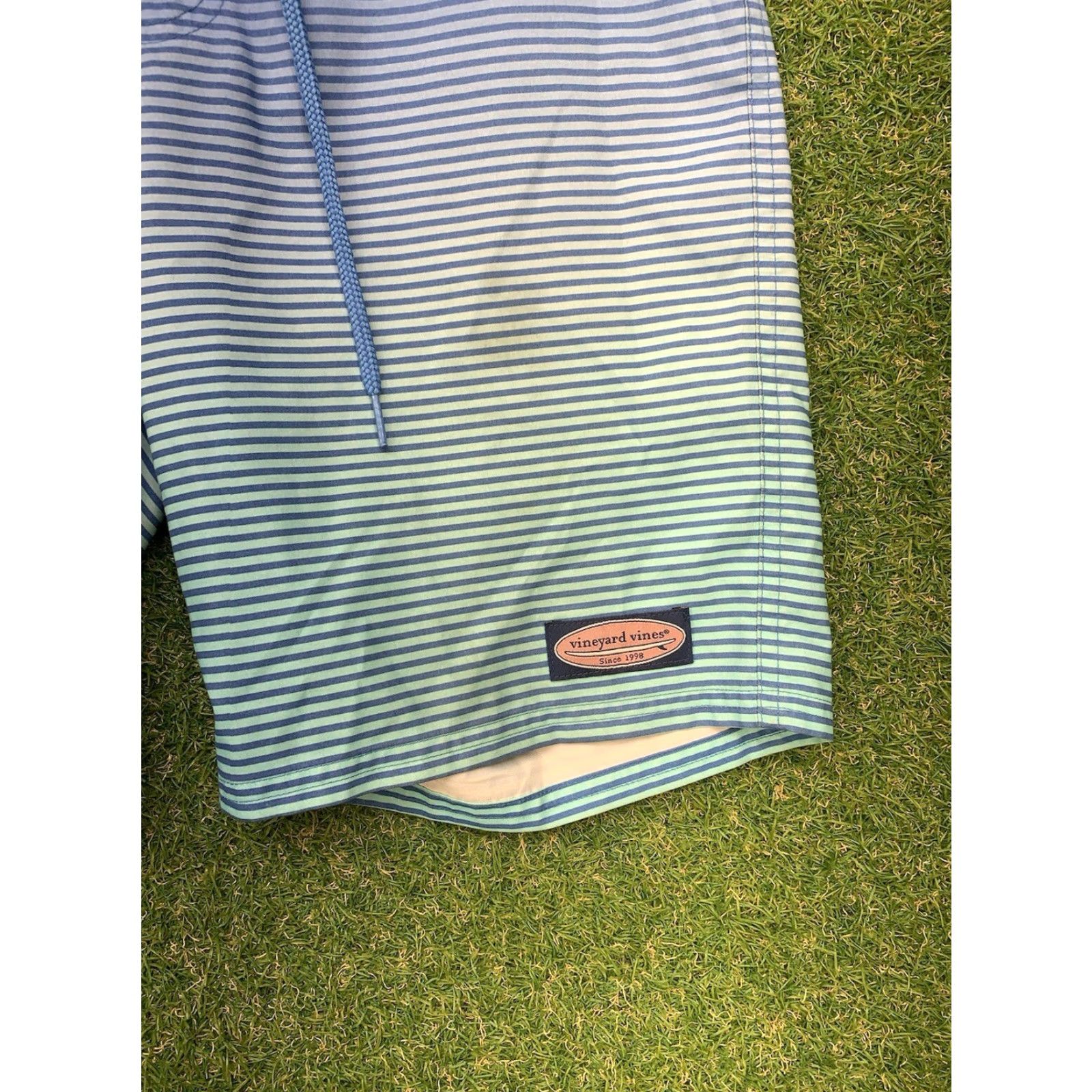 Vineyard Vines Vineyard Vines Performance Shorts Mens 28 Blue Golf Preppy Swimwear Striped Y2K Size US 28 / EU 44 - 3 Thumbnail