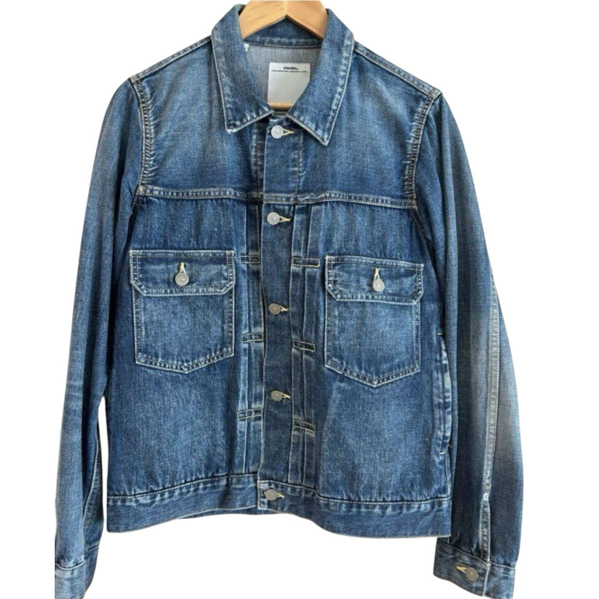 Visvim VISVIM SS 101 DENIM JKT JACKET DAMAGED Size US M / EU 48-50 / 2 - 7 Thumbnail