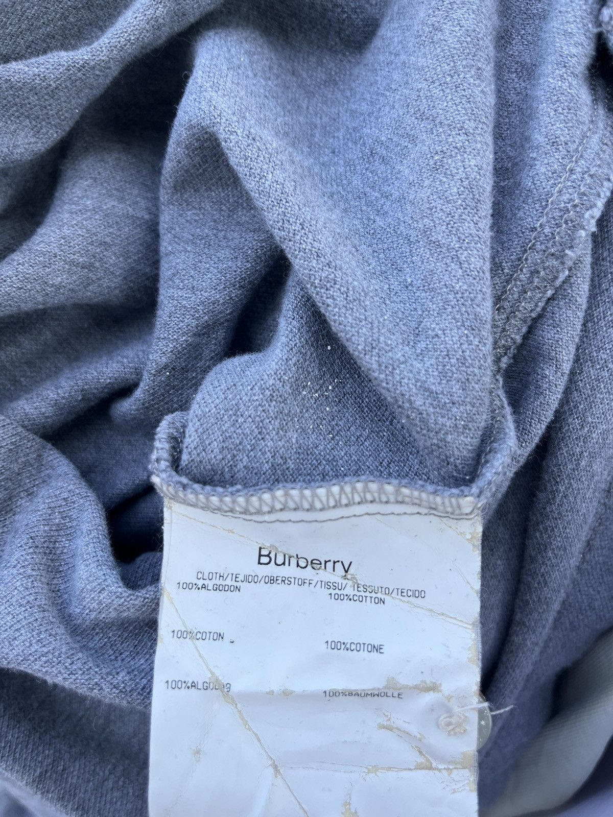 Burberry Burberry Polo Shirt Long Sleeve Size US L / EU 52-54 / 3 - 3 Thumbnail
