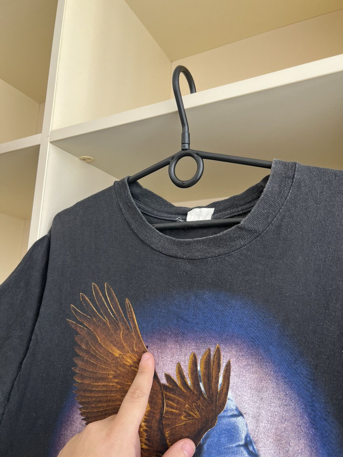 Vintage Vintage American Cycle Label Eagle Biker T-Shirt 90s Size US S / EU 44-46 / 1 - 3 Thumbnail