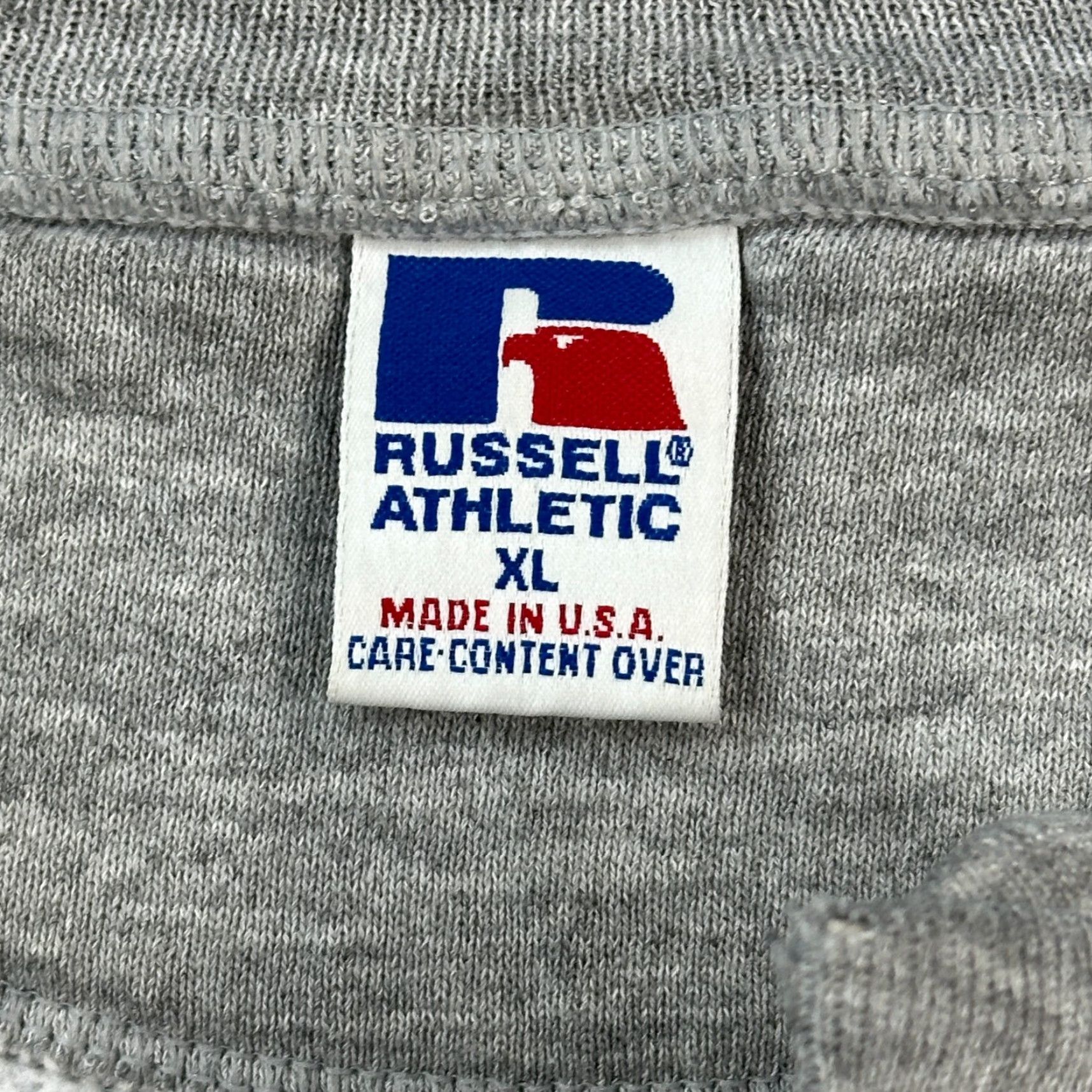 Russell Athletic VINTAGE Russell Athletic Sweatshirt Mens XL Gray Henley Pullover USA Made 90s Size US XL / EU 56 / 4 - 5 Thumbnail