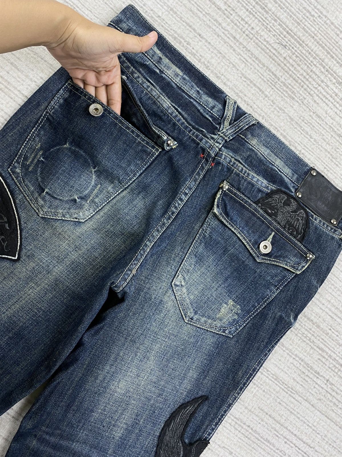 Japanese Brand × Vintage × semanticdesign Vintage Semantic Design Denim Jeans Size US 34 / EU 50 - 11 Thumbnail