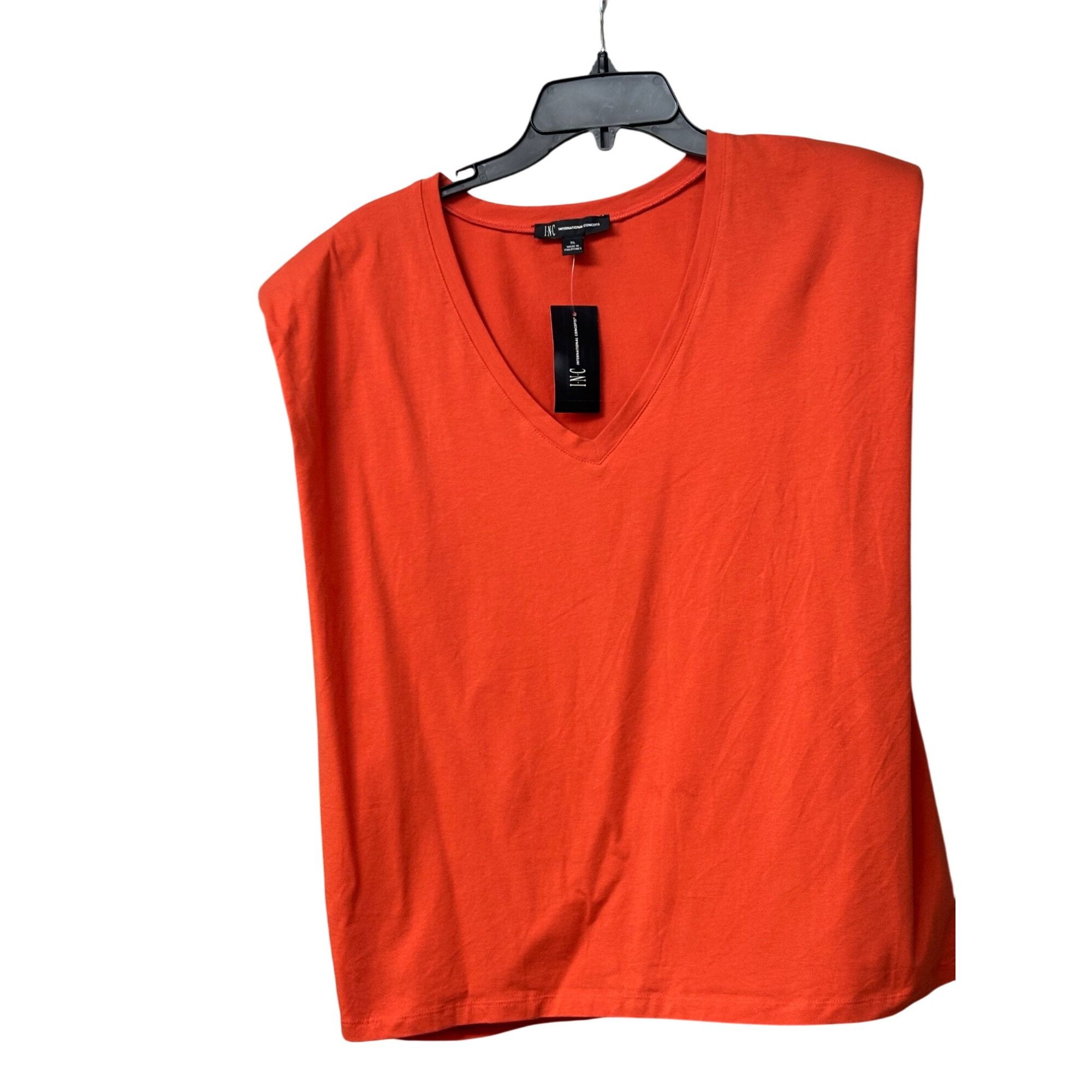 Other Inc International Concepts Strong-Shoulder V-Neck T-Shirt, S Size XL / US 12-14 / IT 48-50 - 9 Thumbnail
