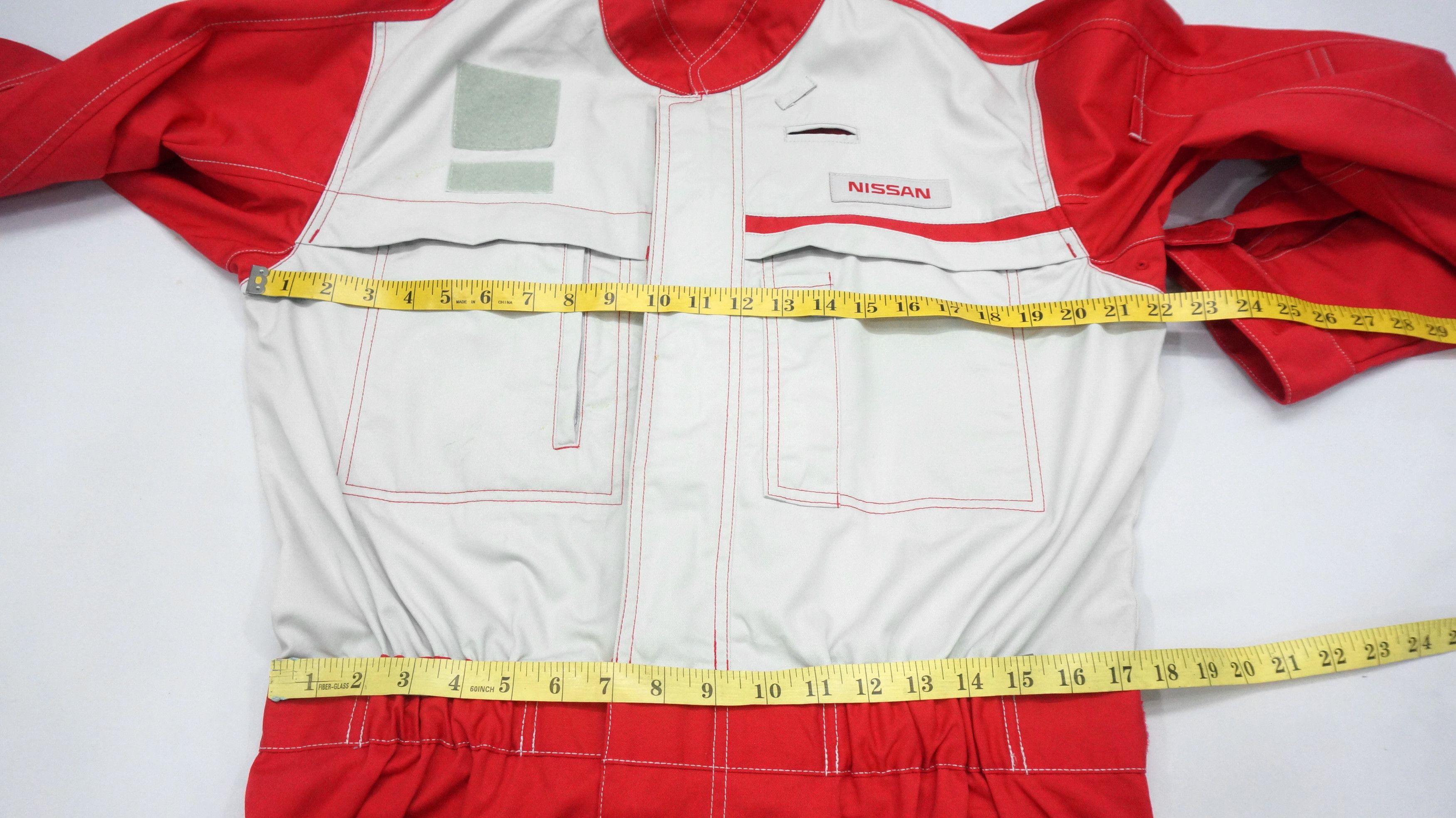 Japanese Brand Japan NISSAN MOTORS Vintage Heavy Duty Uniform Coverall Size US 32 / EU 48 - 10 Thumbnail