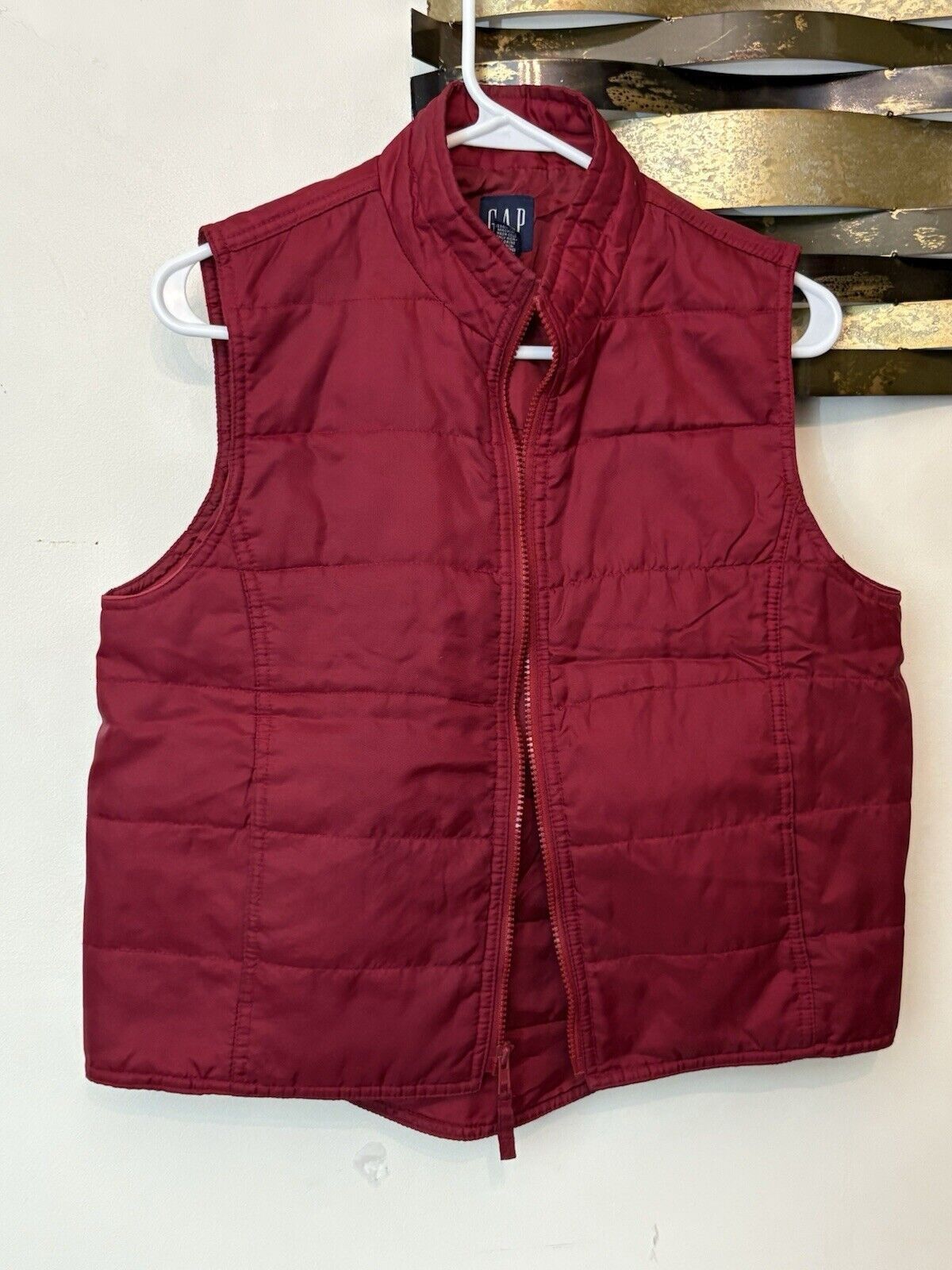 Gap Vintage GAP Down Puffer Vest Men's Medium Quilted Size US M / EU 48-50 / 2 - 1 Thumbnail