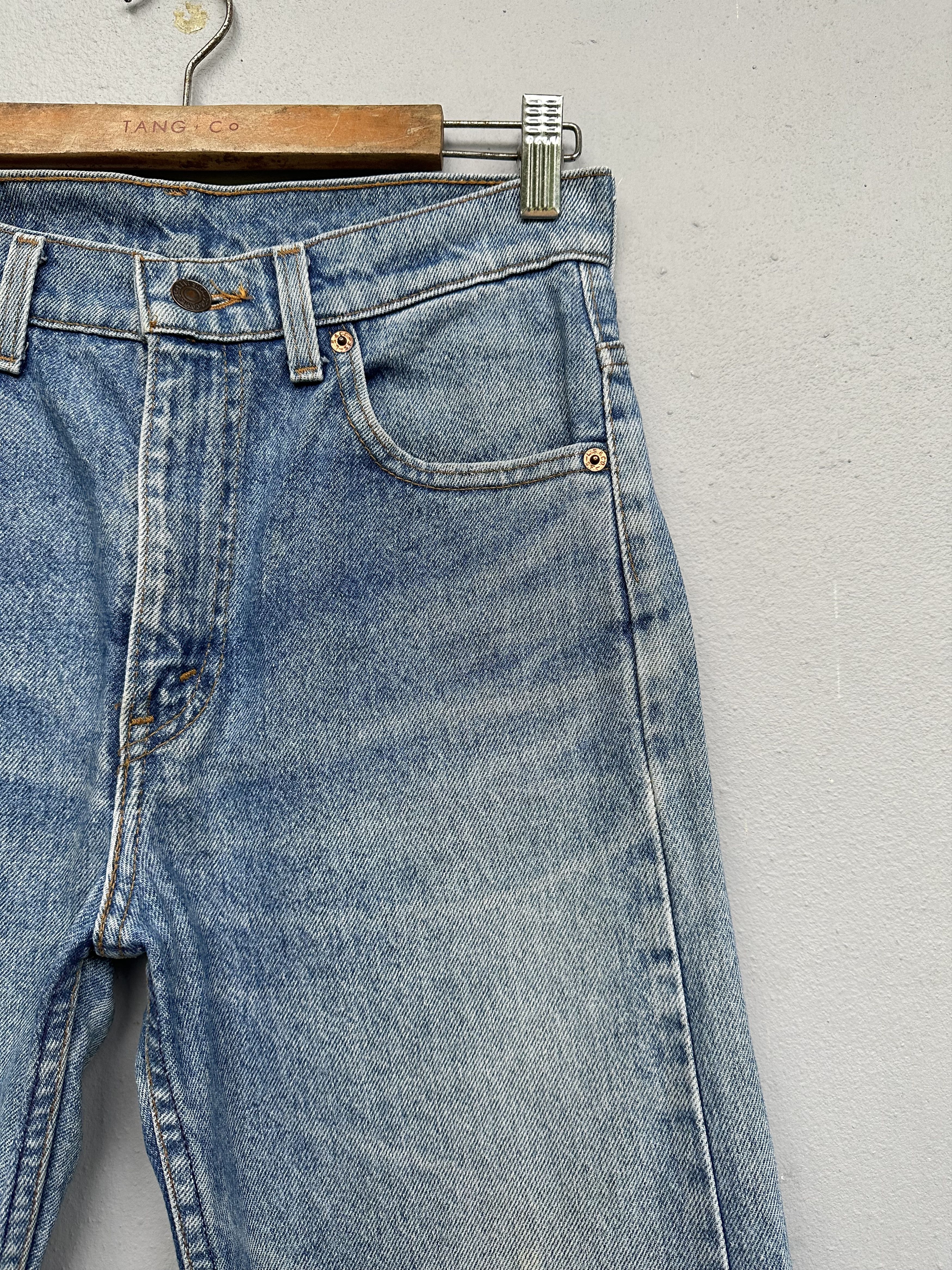 Levi's Vintage 90s Levi's 505 Single R Distressed Flare Jeans Size US 29 - 9 Thumbnail
