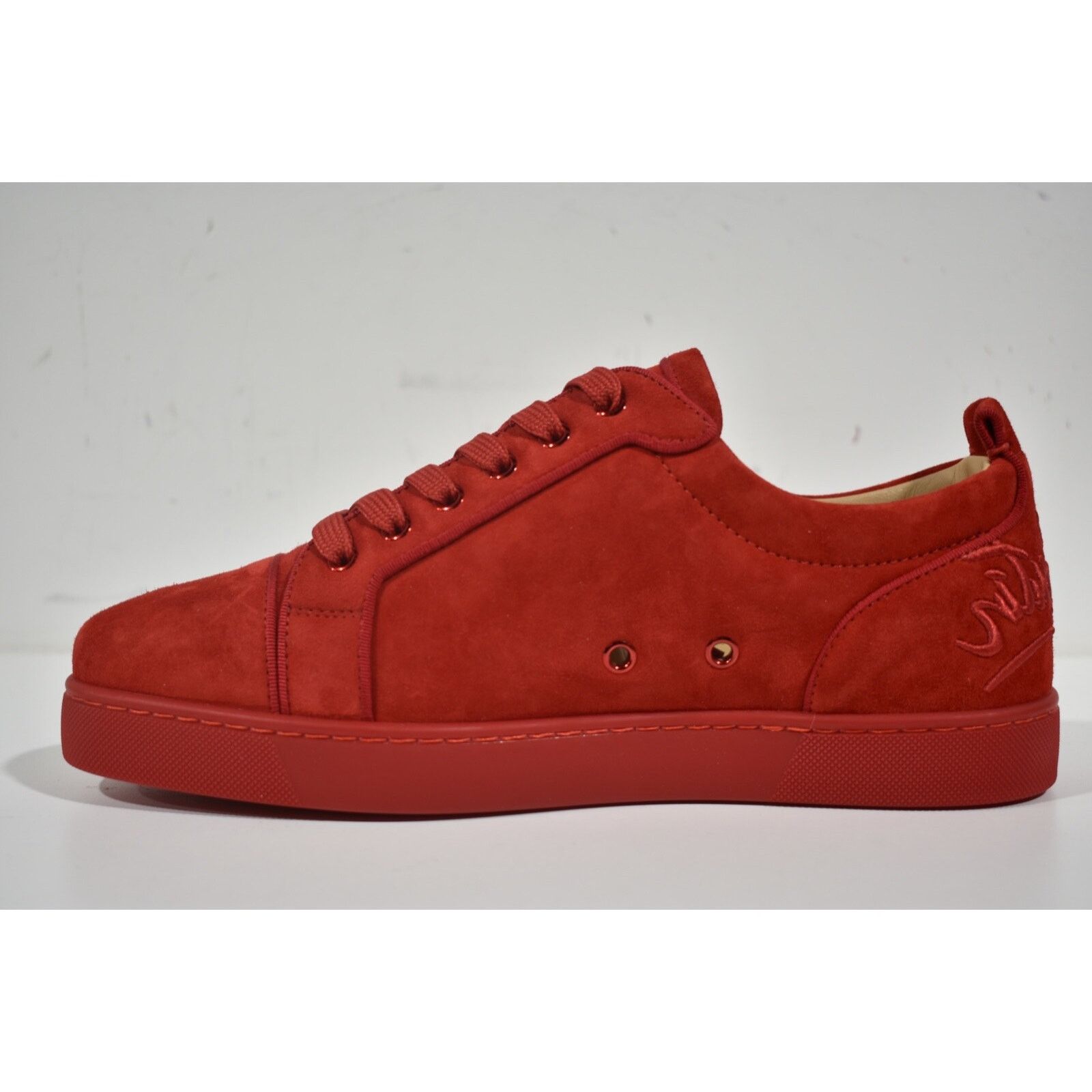 Christian Louboutin Christian Louboutin Mens Fun Louis Junior Flat Loubi Red Size US 9 / EU 42 - 11 Thumbnail