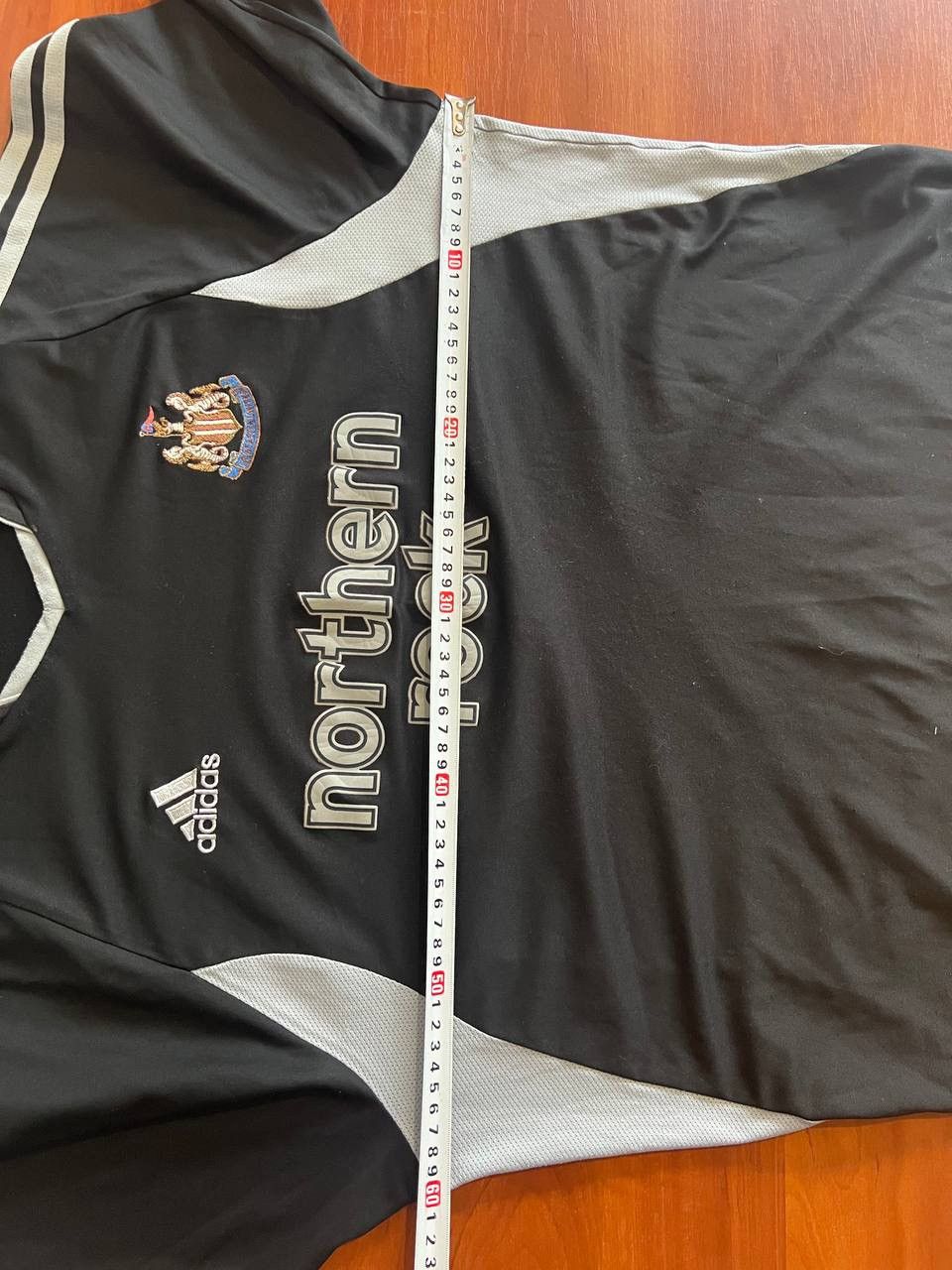Adidas 2003/04 NEWCASTLE UNITED AWAY SOCCER JERSEY FOOTBALL SHIRT L Size US L / EU 52-54 / 3 - 17 Thumbnail