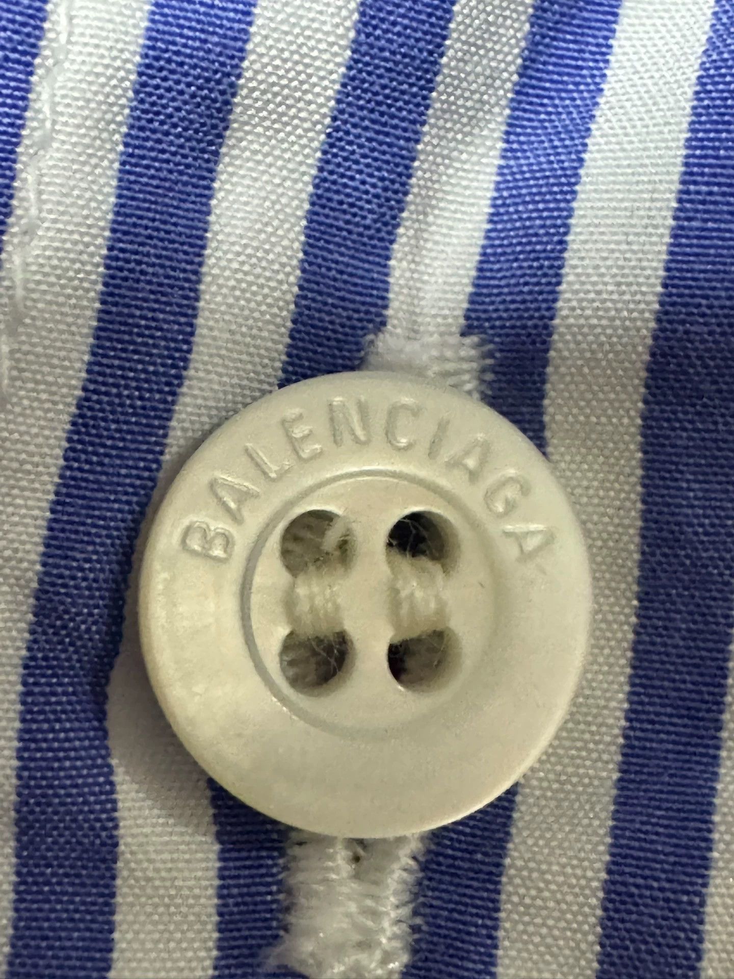 Balenciaga Balenciaga 32 Unisex Shirt Jacket Oversized Unique Collar Size XXS / US 00 / IT 34 - 8 Thumbnail