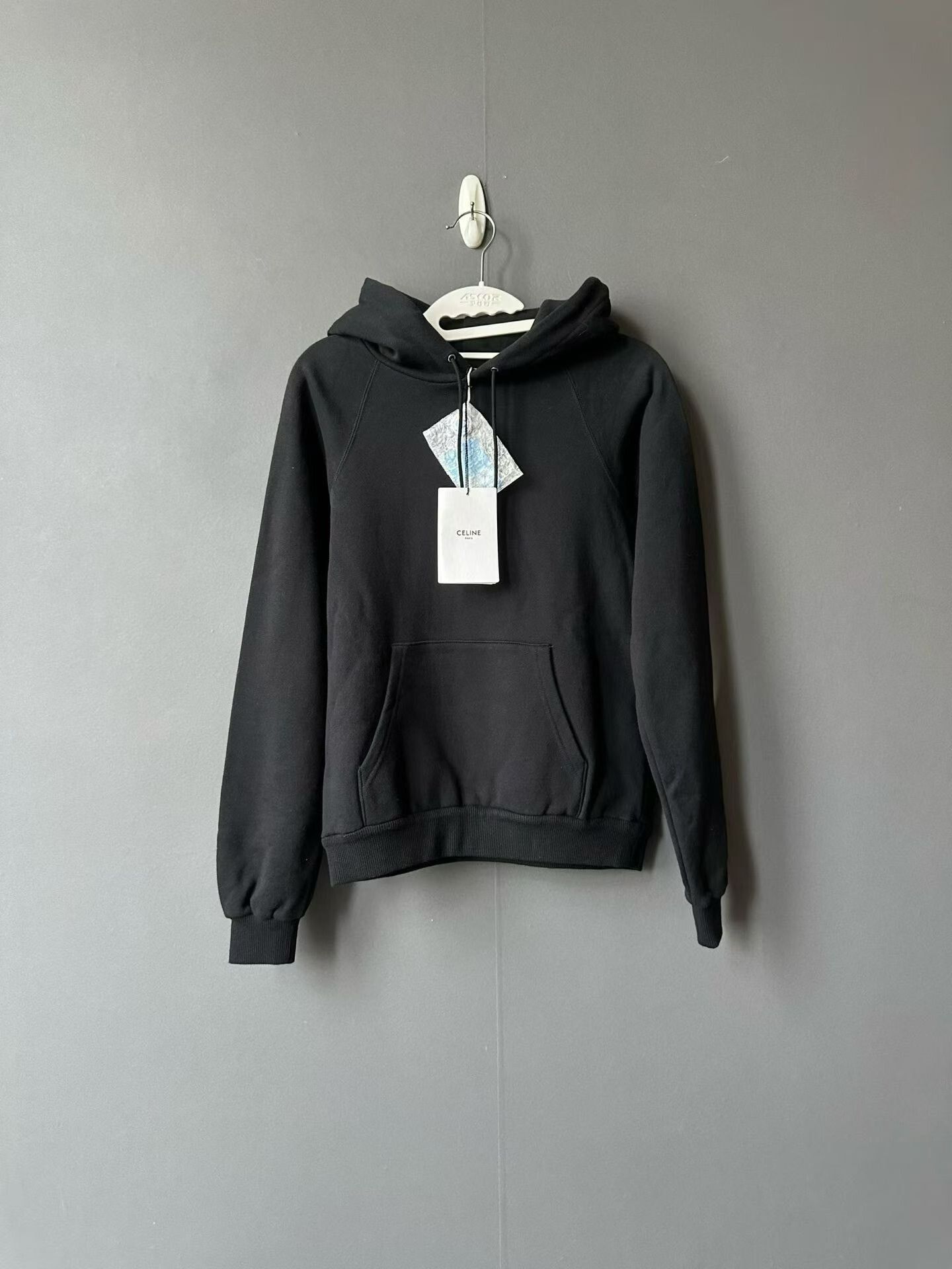 Celine Celine Back Logo Hoodie Size S / US 4 / IT 40 - 1 Thumbnail