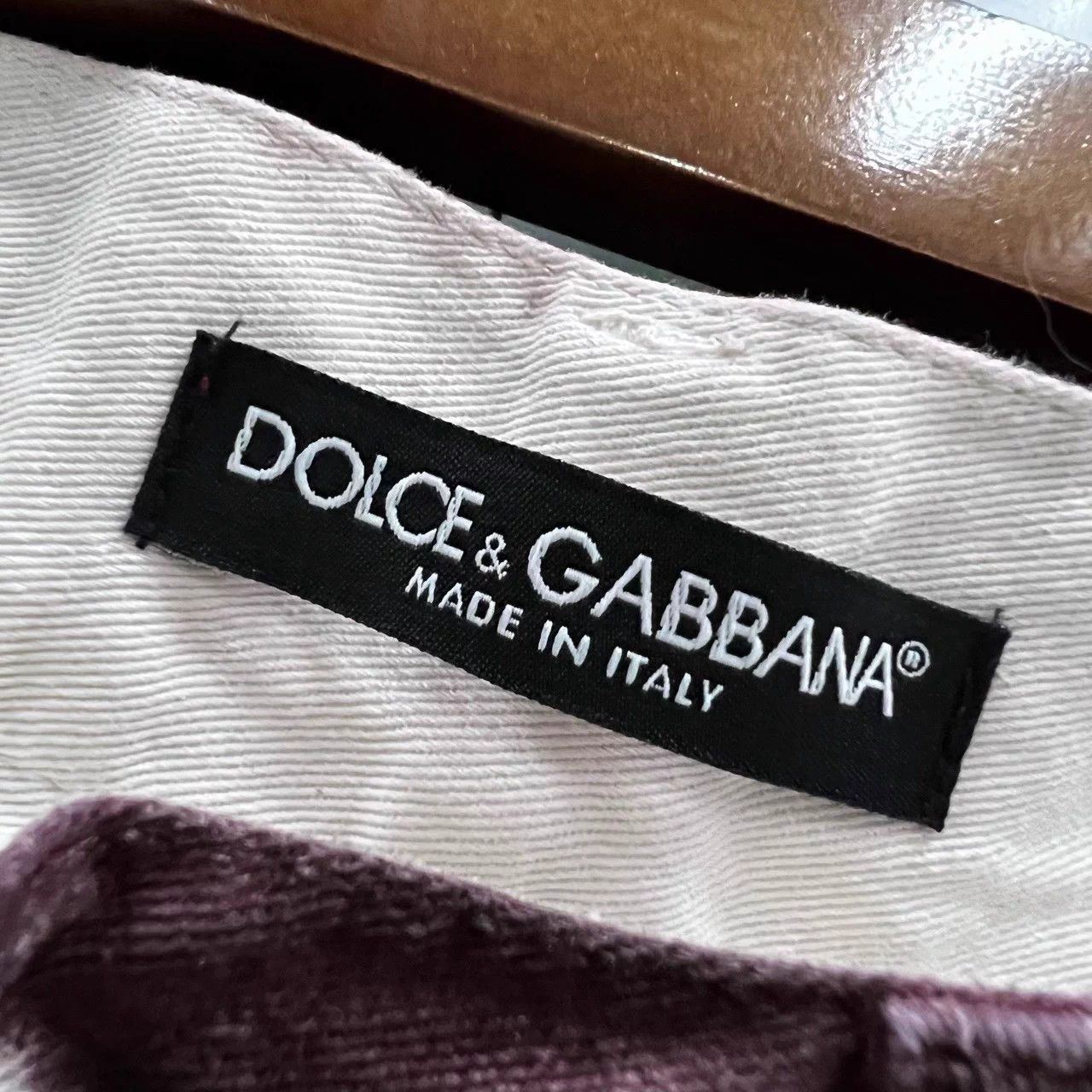 Dolce & Gabbana Dolce Gabbana burgundy jeans 44 IT Size US 28 / EU 44 - 2 Thumbnail