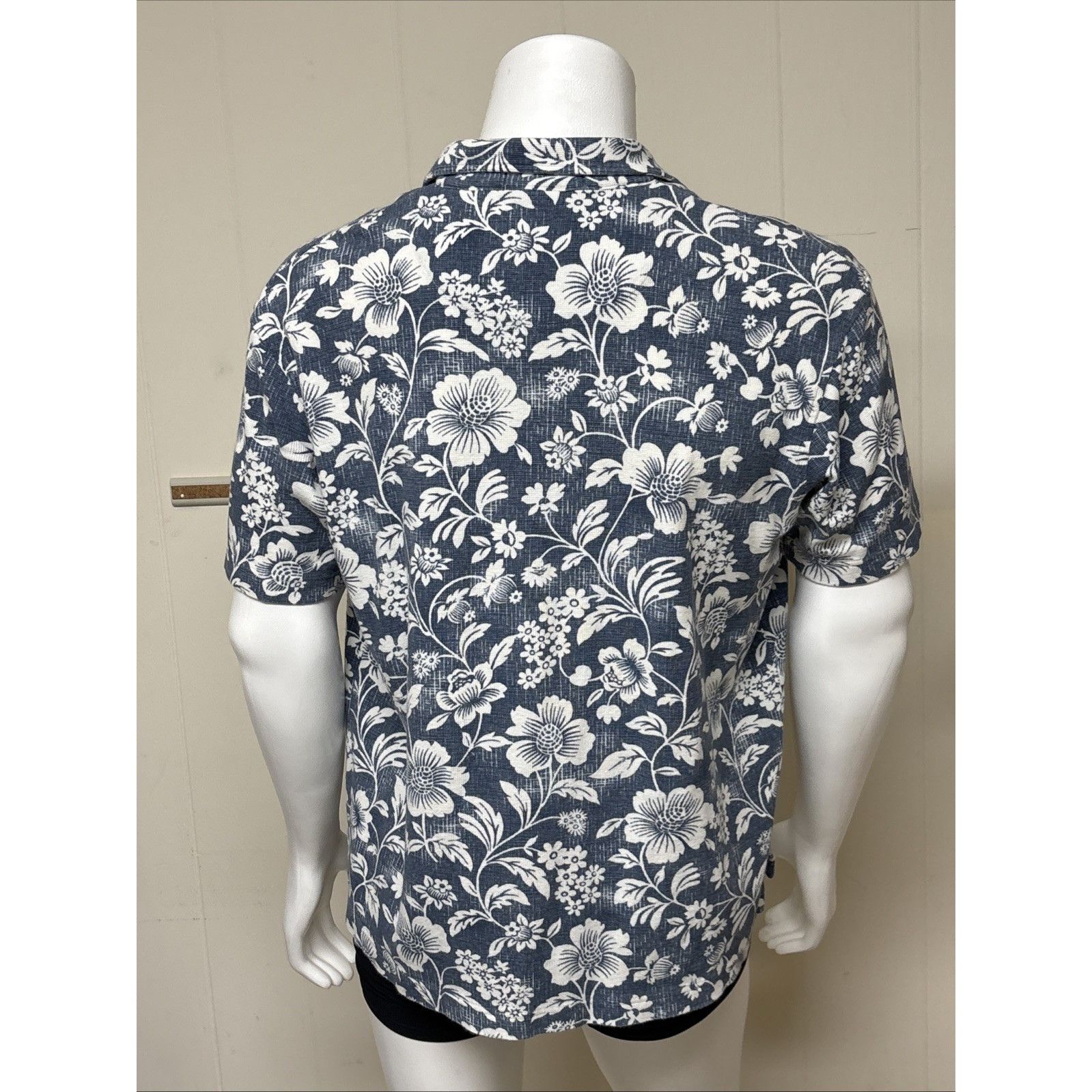 Polo Ralph Lauren 90s Vintage Polo Ralph Lauren Loop Collar Shirt Mens L Blue Size US L / EU 52-54 / 3 - 3 Thumbnail