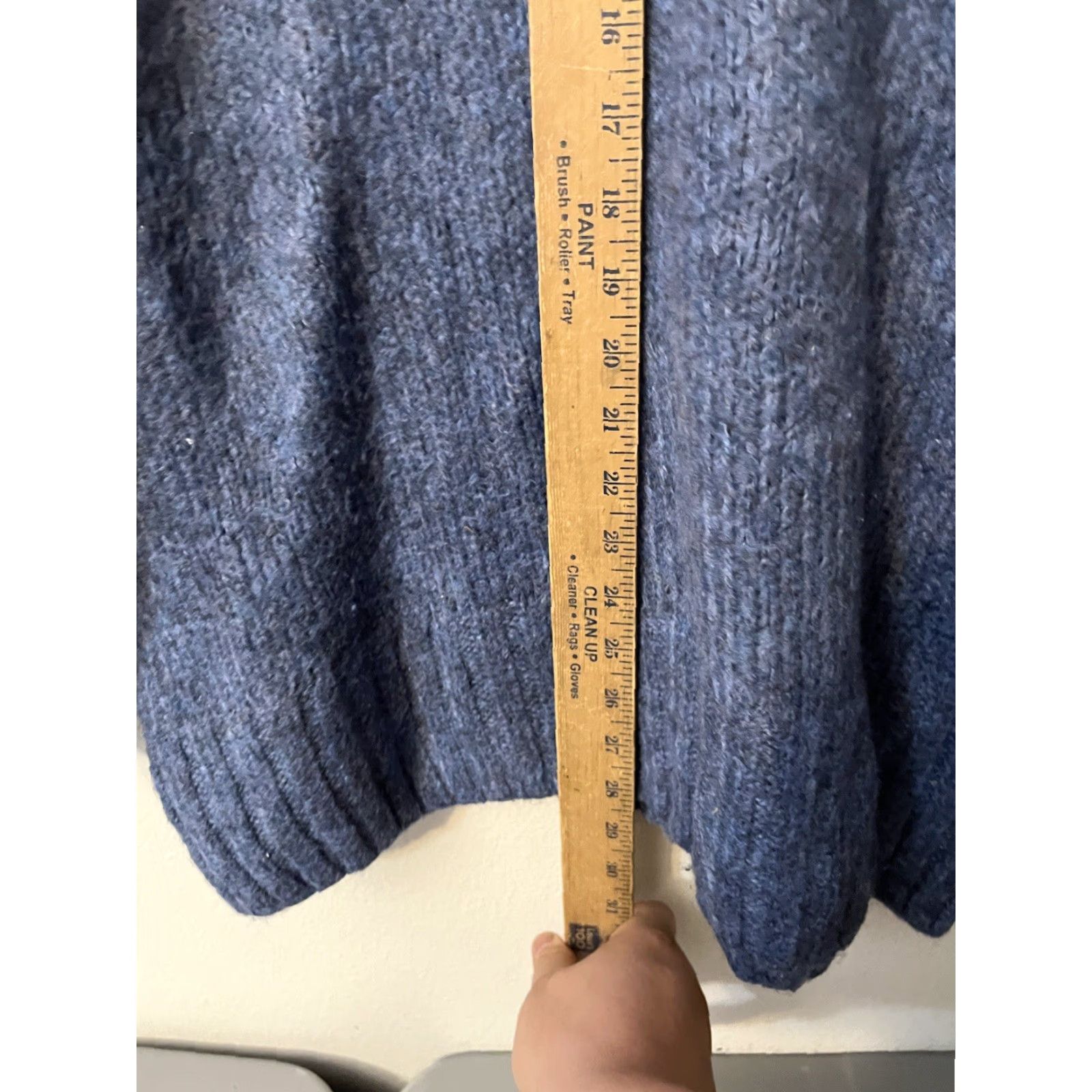 Urban Outfitters Urban Outfitters Sweater Women M Blue Crew Neck Knit Acrylic Long Sleeve Size M / US 6-8 / IT 42-44 - 4 Thumbnail