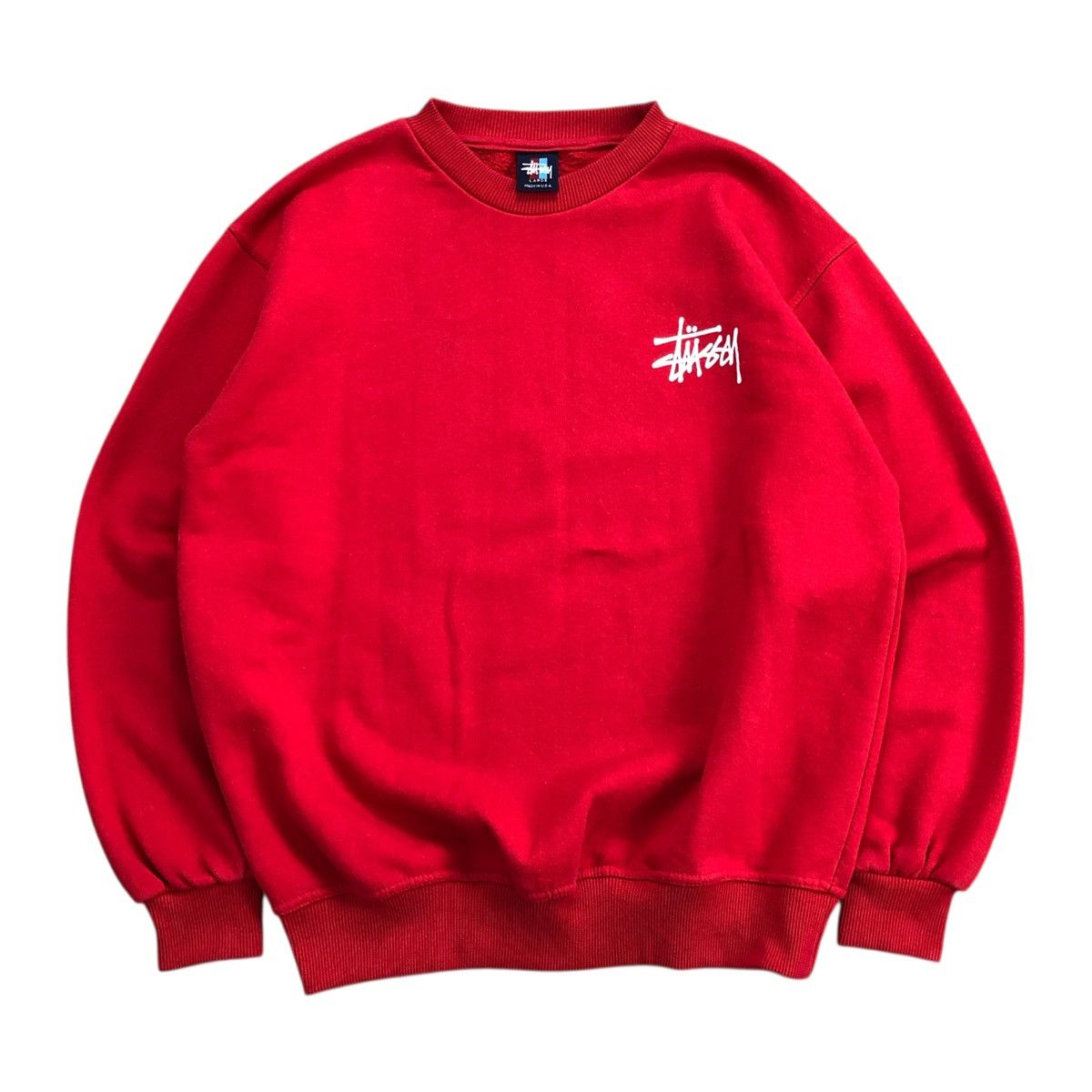 Stussy 🇺🇸 Vintage 80s Stussy Rastaman Reggae Silhouette Sweatshirt Size US L / EU 52-54 / 3 - 10 Thumbnail