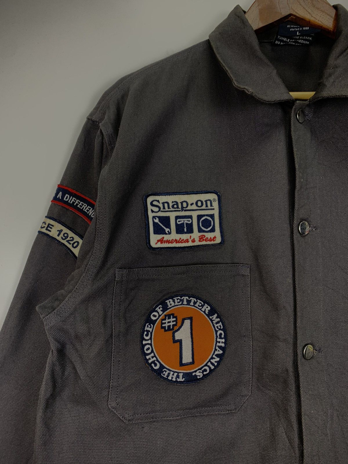 Vintage Vintage Snap-on tools Chore jacket patch design Size US L / EU 52-54 / 3 - 9 Thumbnail