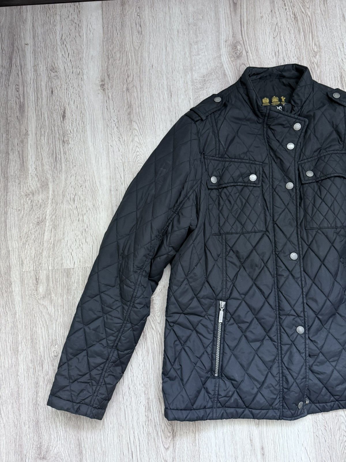 Barbour Barbour International Gairlochy Quilted Jacket Black Size XL / US 12-14 / IT 48-50 - 2 Thumbnail