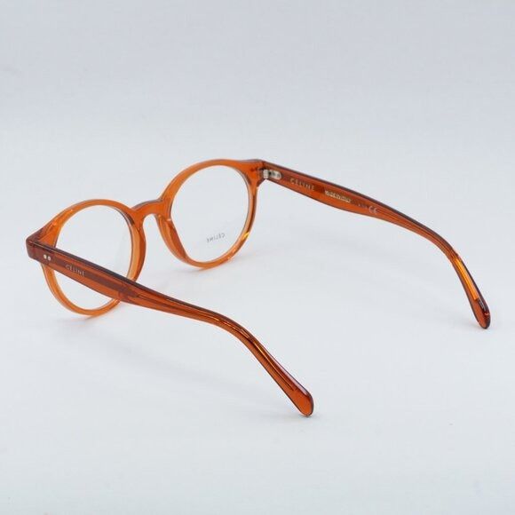 Celine 🕶️ New Celine CL50008I 042 Orange Eyeglasses 49mm Size ONE SIZE - 7 Thumbnail