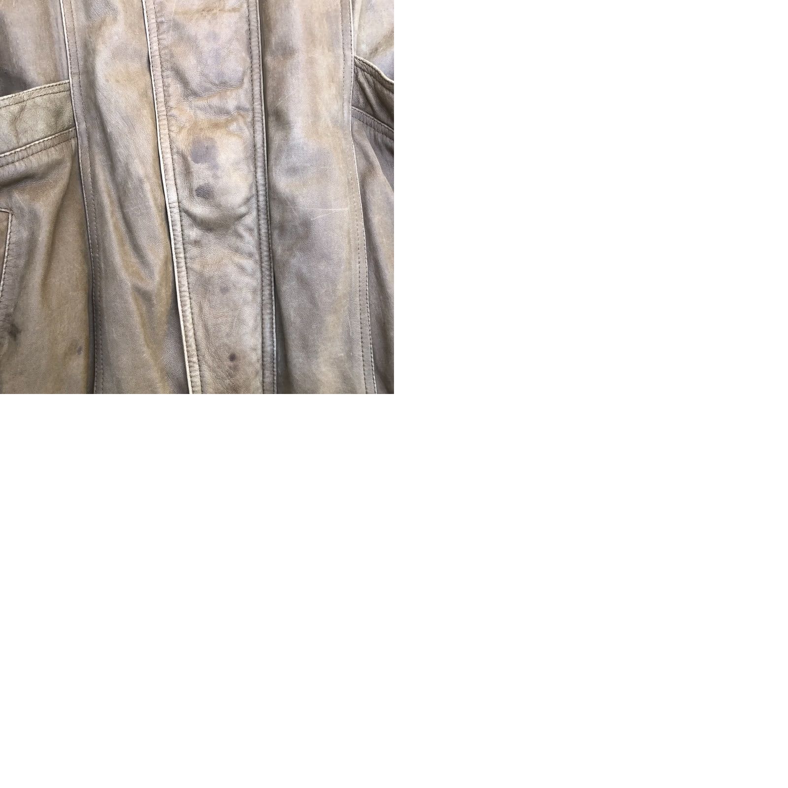 Vintage VINTAGE Mirage Leather Bomber Jacket Mens XL Brown Long Sleeve Size US XL / EU 56 / 4 - 11 Thumbnail