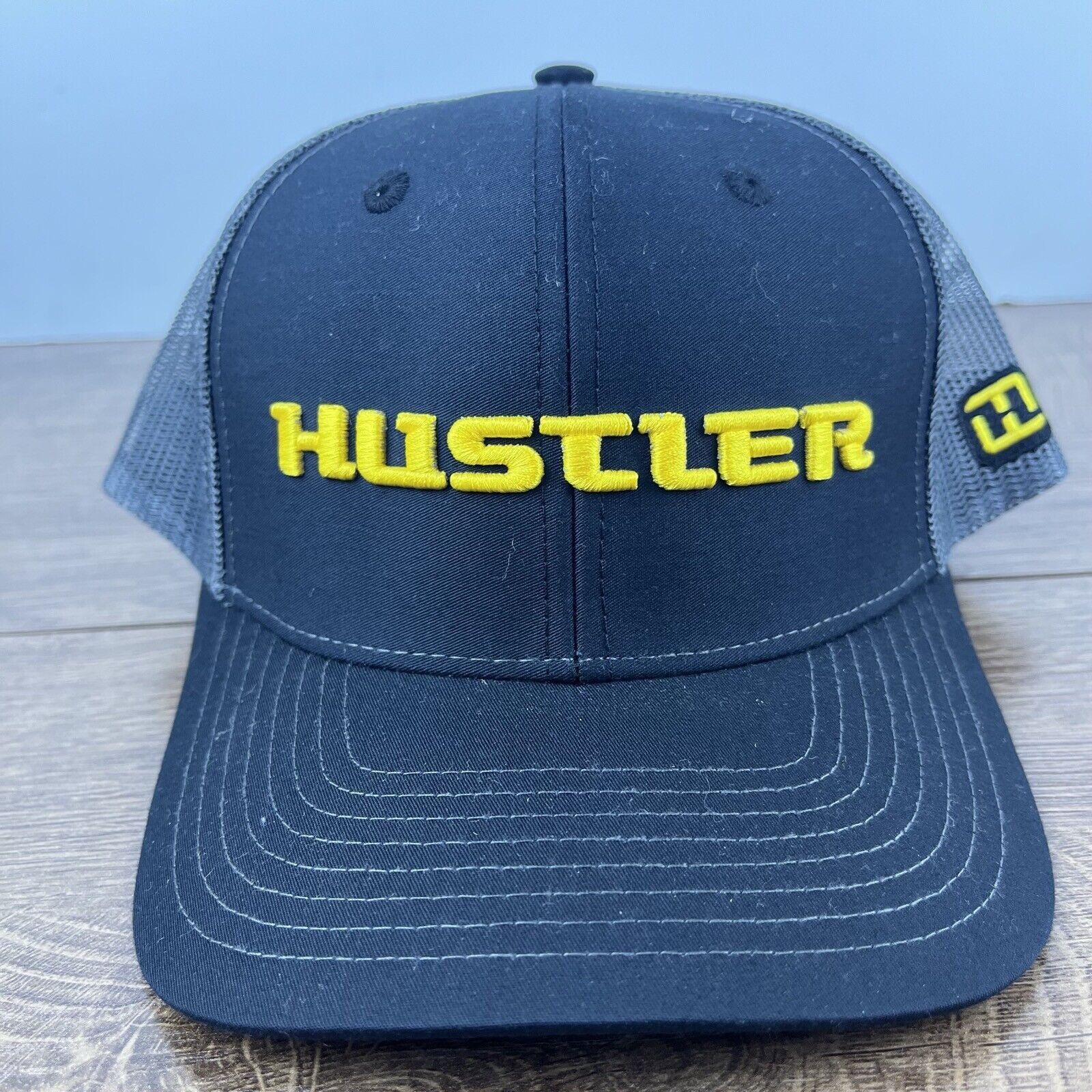 Other Hustler Snapback Hat Lazenby Equipment Black Adjustable Hat Size ONE SIZE - 1 Thumbnail