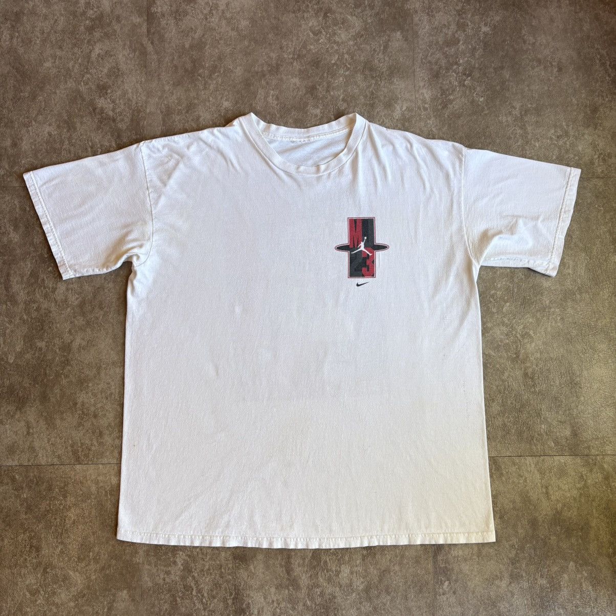 Vintage Vintage Michael Jordan Nike T Shirt Size US XXL / EU 58 / 5 - 8 Thumbnail