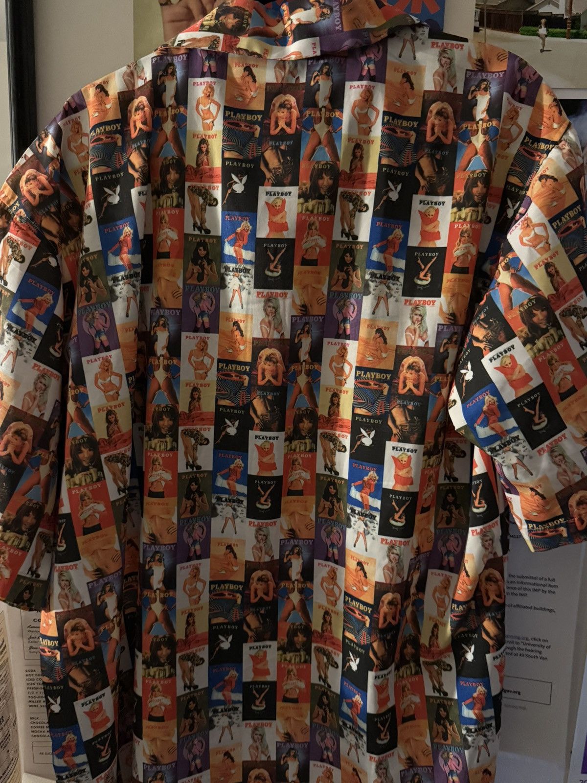 Playboy Vintage Playboy Allover Print Button-Up XL Size US XL / EU 56 / 4 - 5 Thumbnail