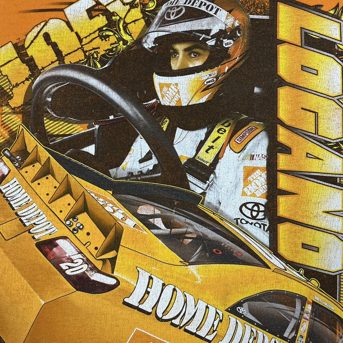 NASCAR Vintage Joey Logano Nascar Toyota racing tee 90’s Size US L / EU 52-54 / 3 - 3 Thumbnail