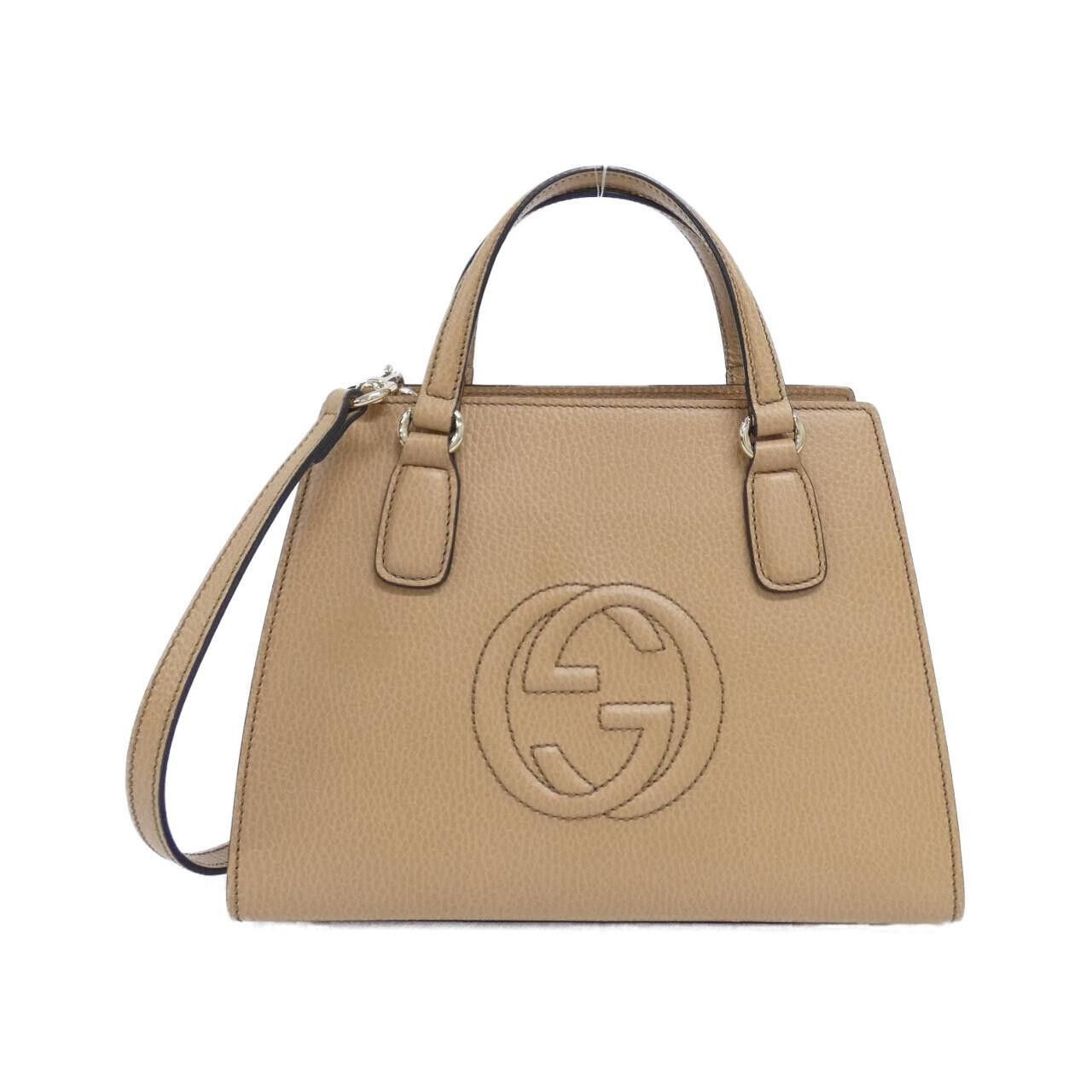 Gucci Gucci SOHO Leather Shoulder Bag Leather Crossbody Bag 607722 CAO0G DUTY FREE for USA