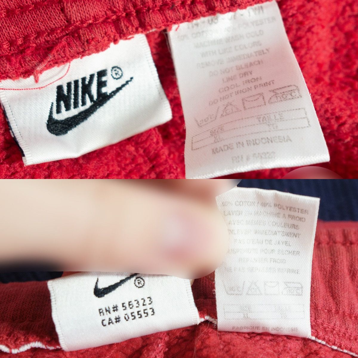 Nike 90s Swoosh Logo Baggy Cotton Athletics Full Tracksuit Set Size US XL / EU 56 / 4 - 13 Thumbnail