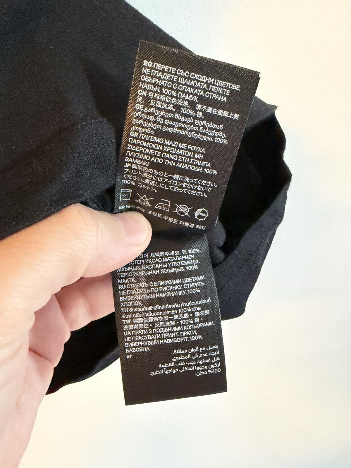 H&M Giambattista Valli X H&M Black T-Shirt Size US L / EU 52-54 / 3 - 10 Thumbnail