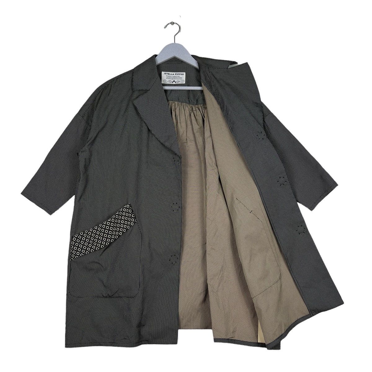 Designer 🔥 STELLA CIFFON COAT JACKET MADE IN JAPAN Size US M / EU 48-50 / 2 - 10 Thumbnail
