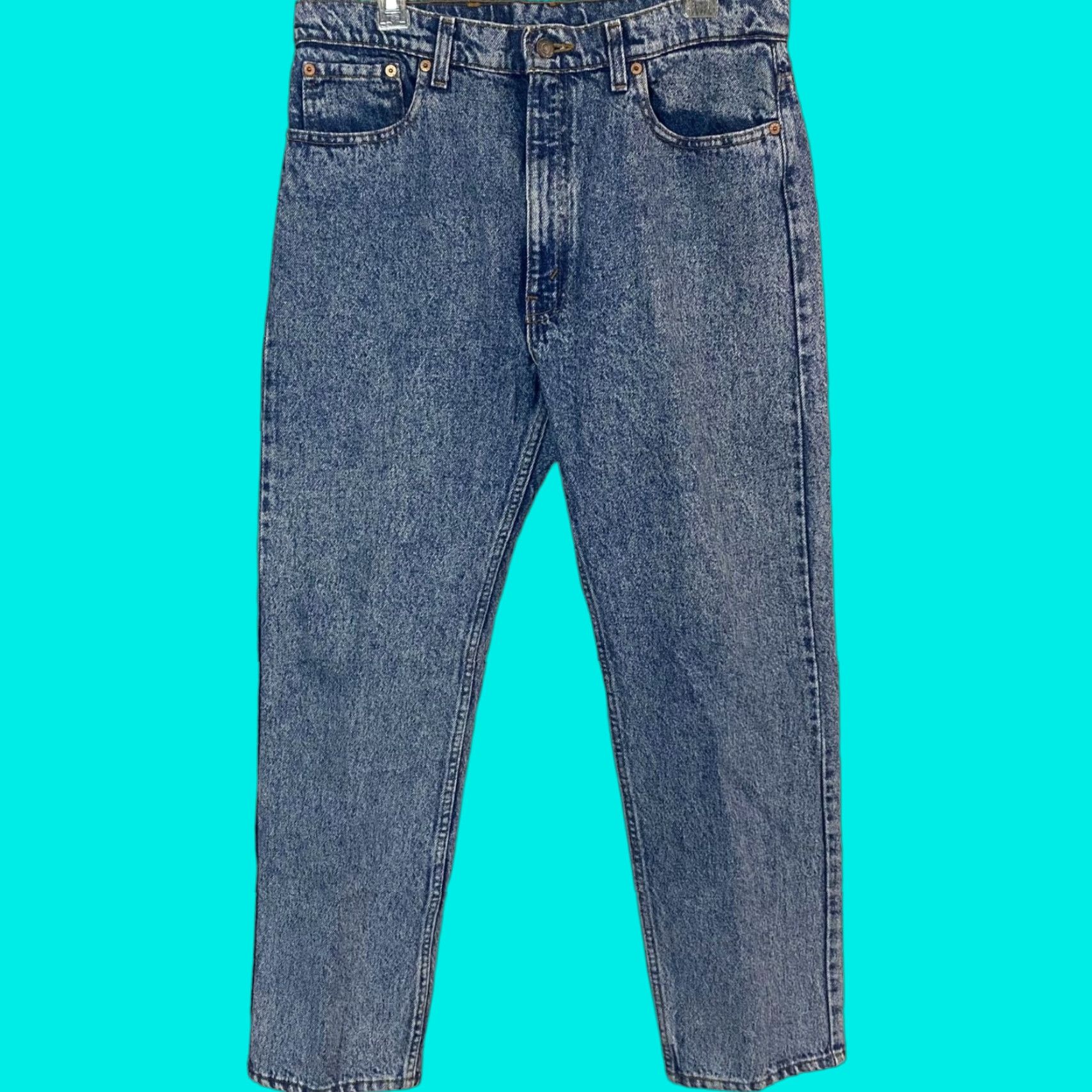Levi's VINTAGE Levi's 505 Jeans Regular Fit Straight Men 36X29 Blue Denim USA Levi's 505 5-Pocket 29 Inseam Mens Size 36X29 Size US 36 / EU 52 - 1 Thumbnail