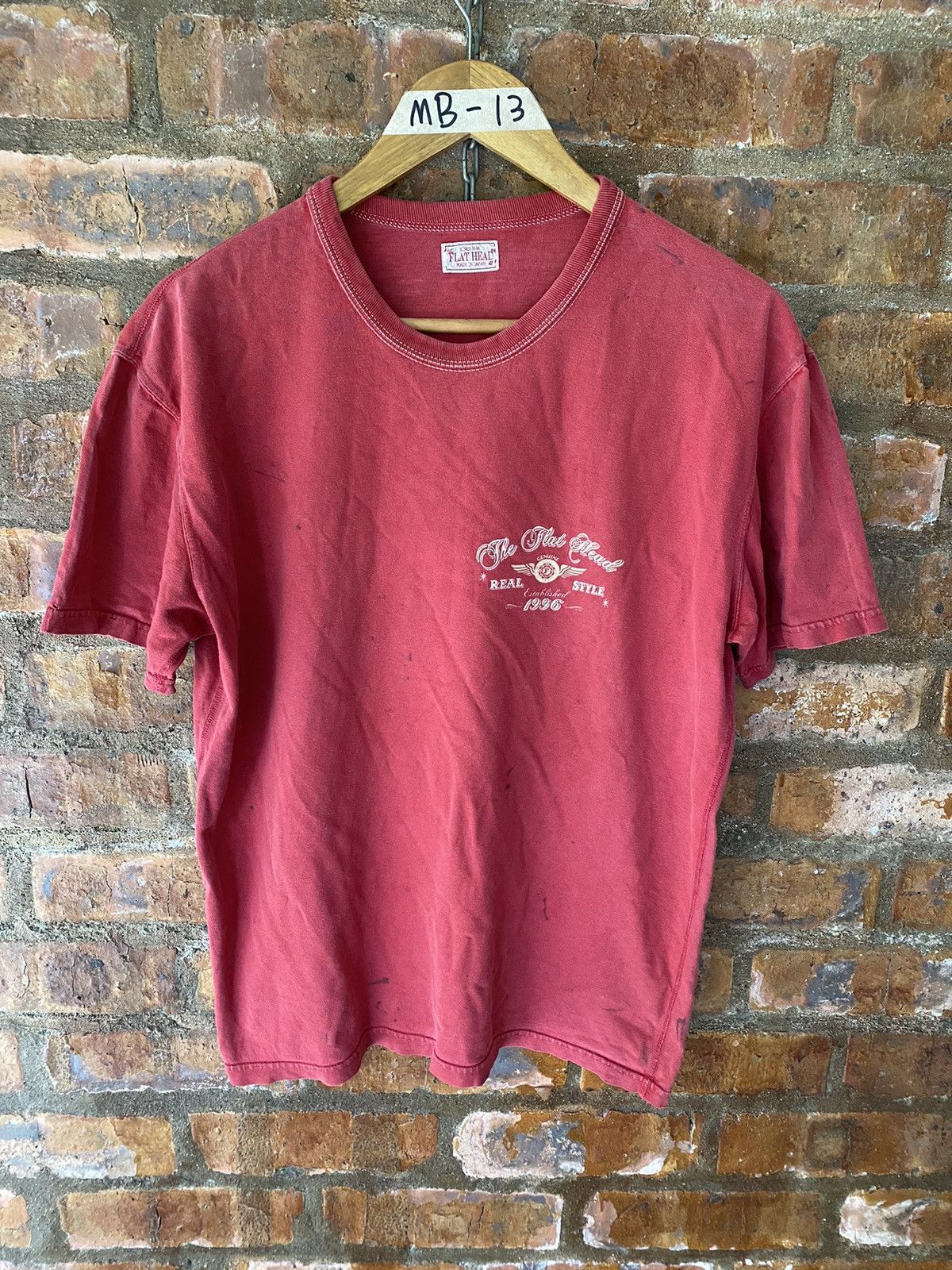 The Flat Head Vintage Flat Head logo tee Size US M / EU 48-50 / 2 - 2 Thumbnail