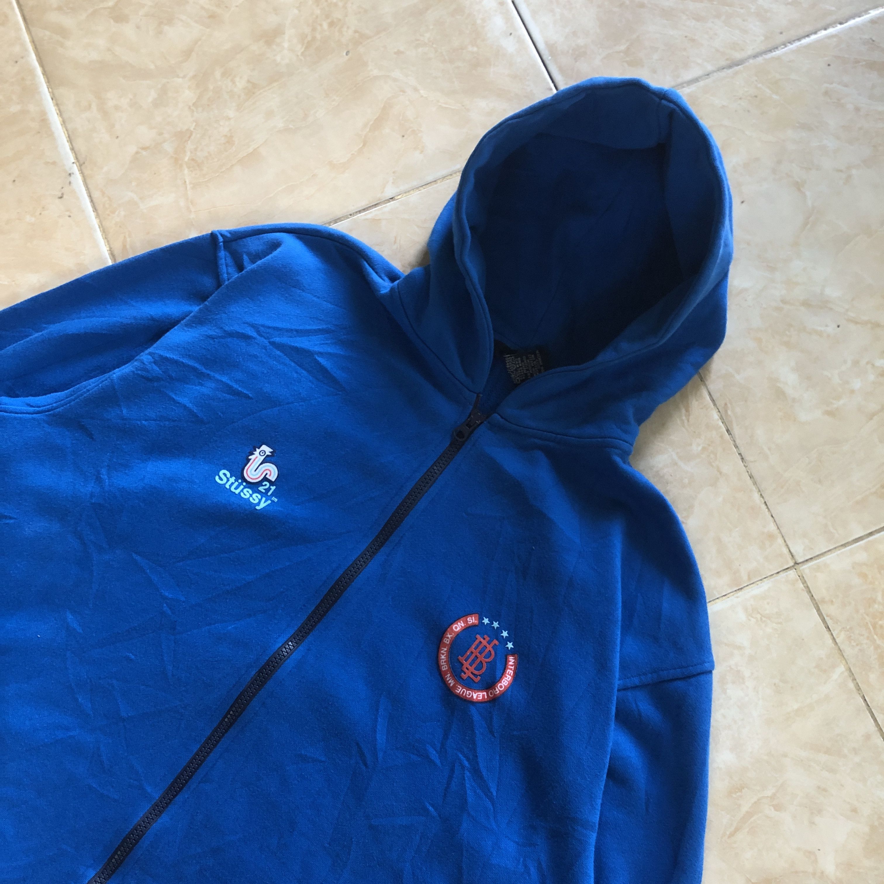 Stussy Ziphoodie stussy vintage Size US L / EU 52-54 / 3 - 2 Thumbnail