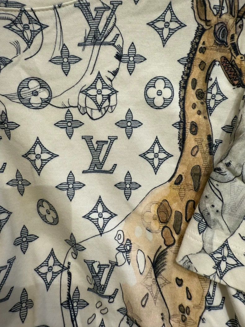 Louis Vuitton Louis Vuitton Presbyopic giraffe short sleeve Size US XXS / EU 40 - 4 Thumbnail