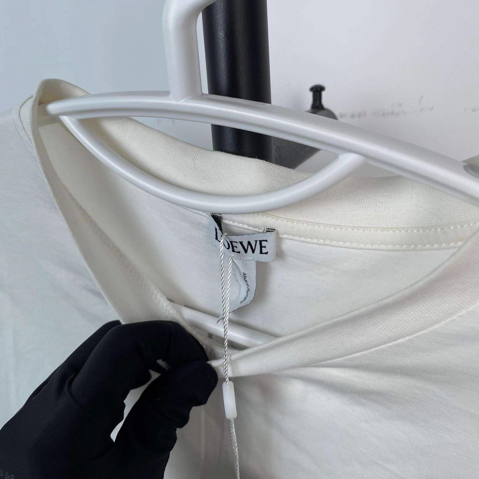 Loewe Loewe Cotton Floral Print SS M White Size US M / EU 48-50 / 2 - 4 Thumbnail