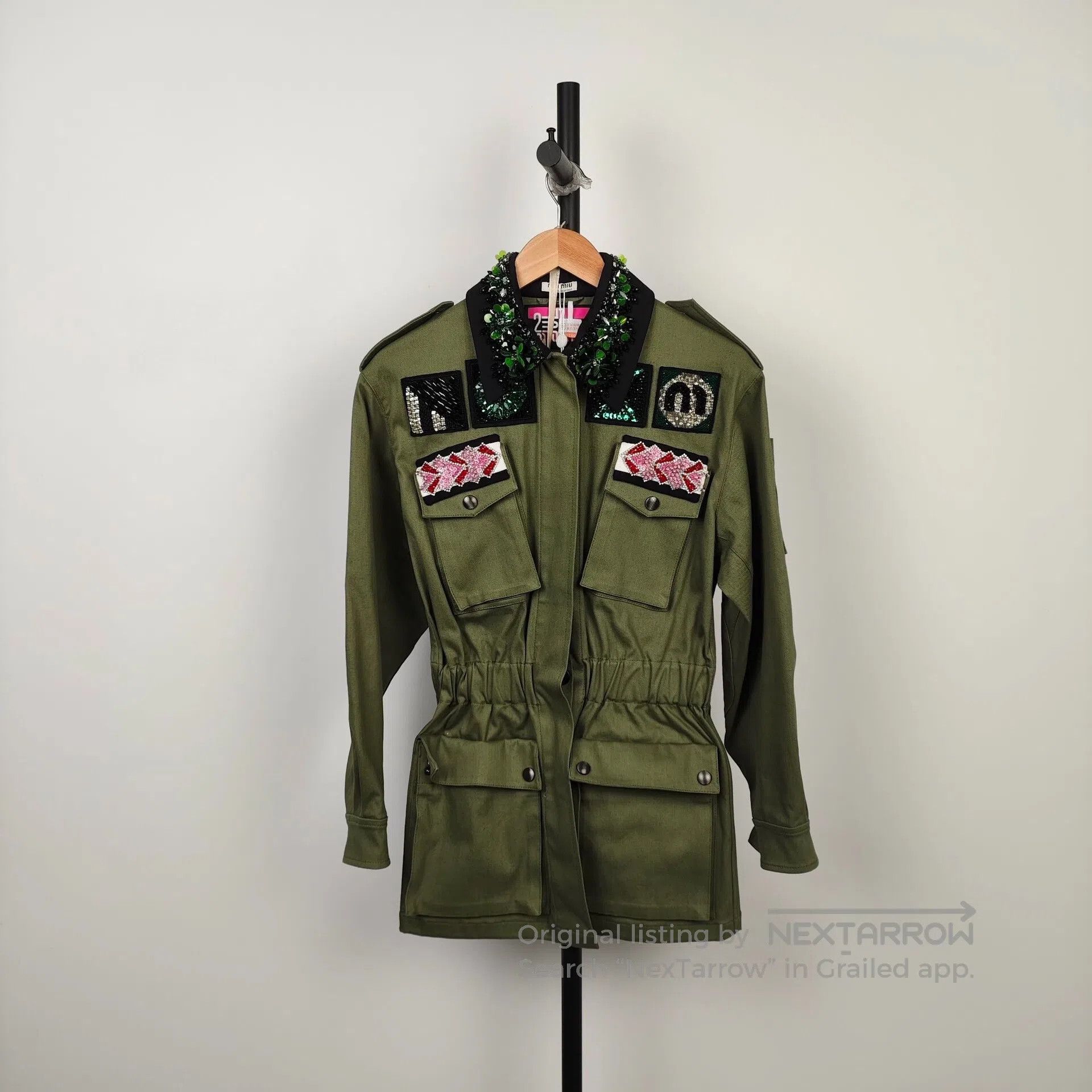 Miu Miu Miu Miu Multi-pocket windbreaker green size 36| Size XS / US 0-2 / IT 36-38 - 1 Thumbnail
